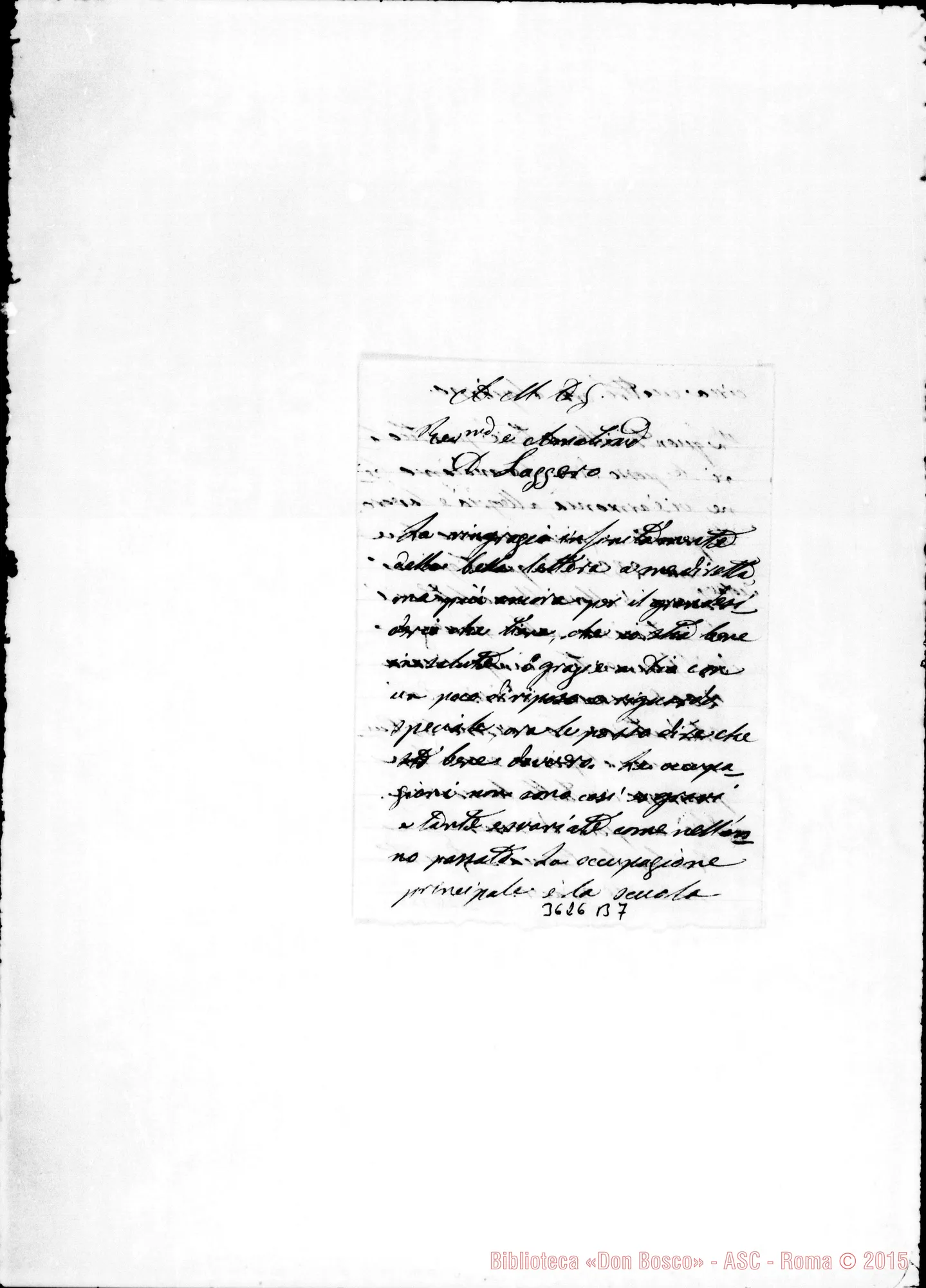 Fotogramma B 7 — Don Santinelli Ciriaco-Don Lazzero. Quito, 1-12-1893