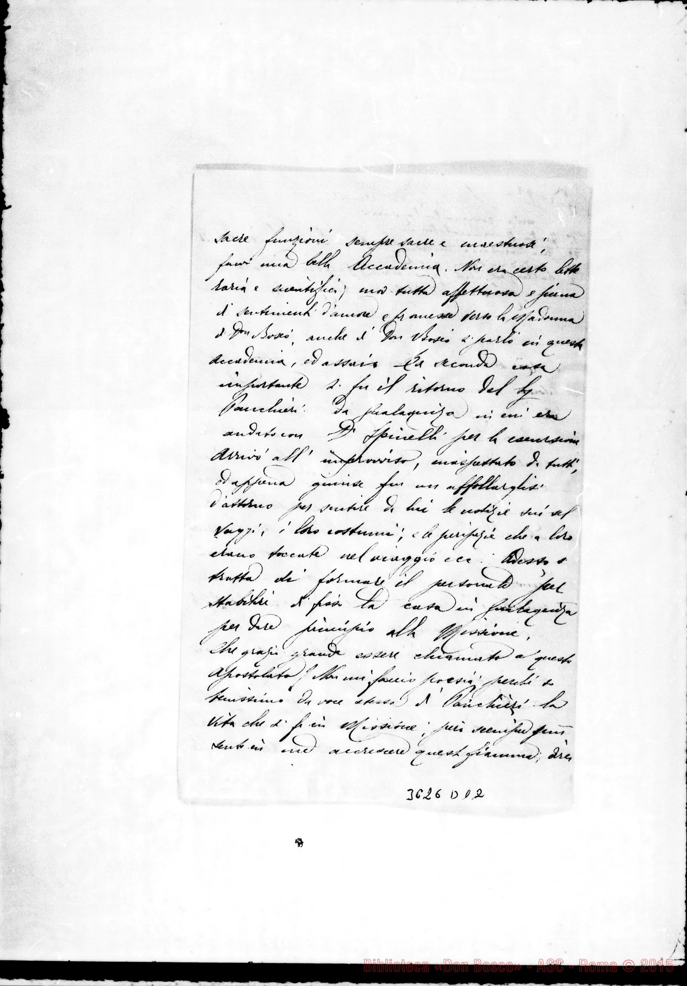 Fotogramma D 12 — Don Guido Rocca-Don Lazzero. Quito, 23-12-1893