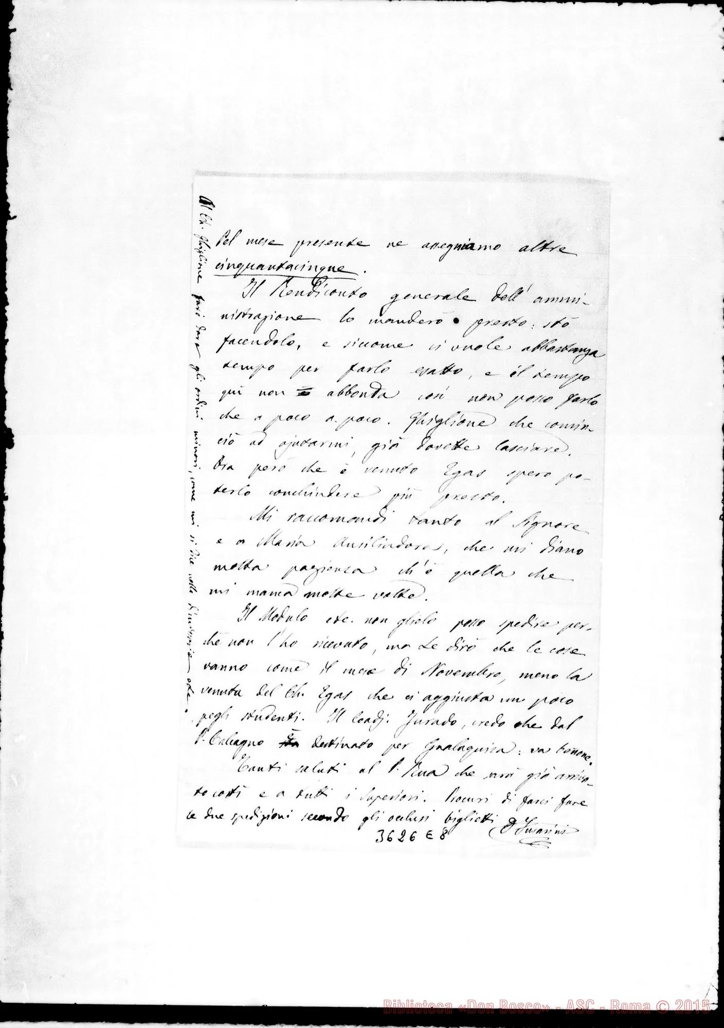 Fotogramma E 8 — Don Fusarini-Don Lazzero. Riobamba, 2-01-1894