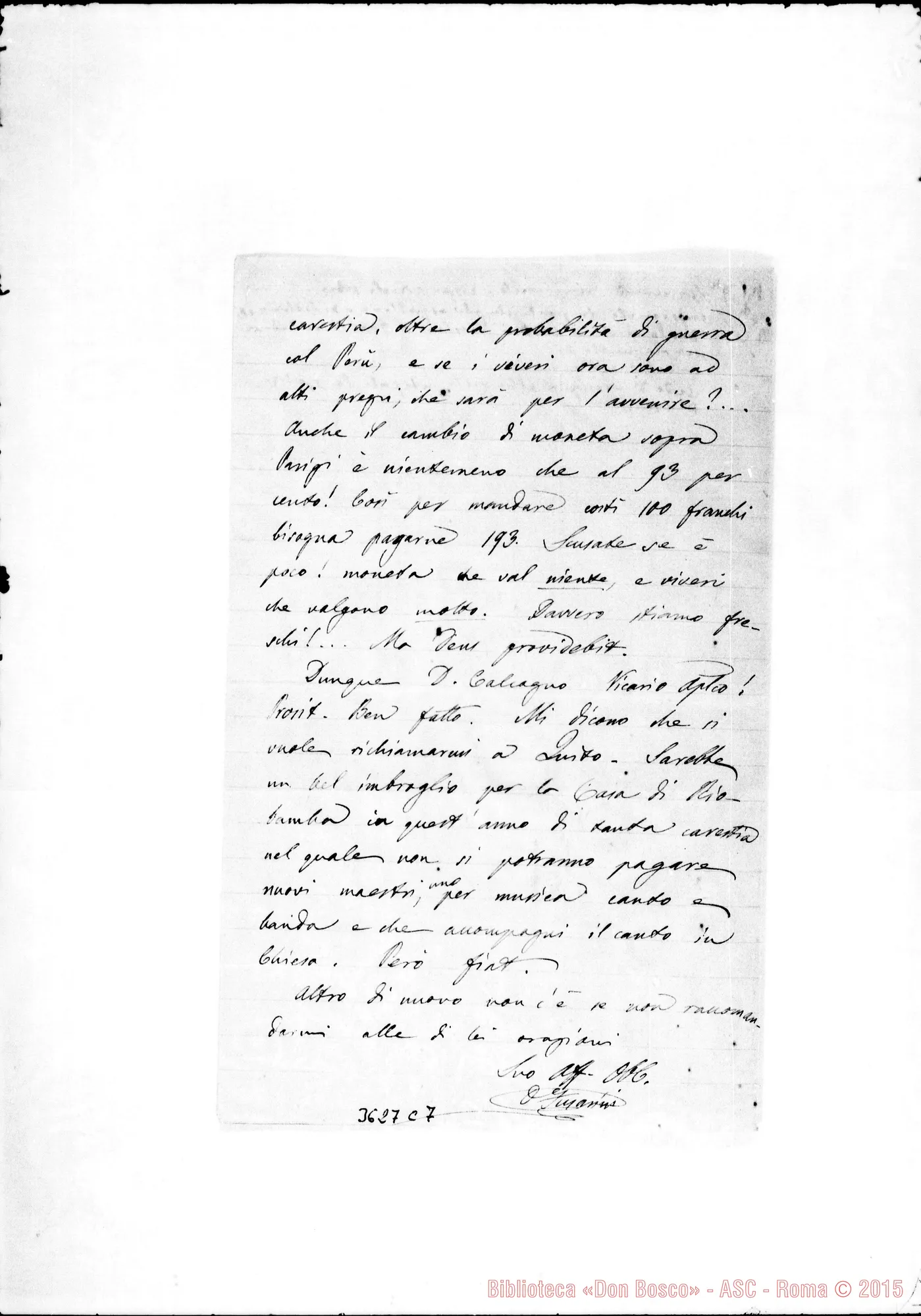 Fotogramma C 7 — Don Fusarini-Don Lazzero. Riobamba, 28-02-1894