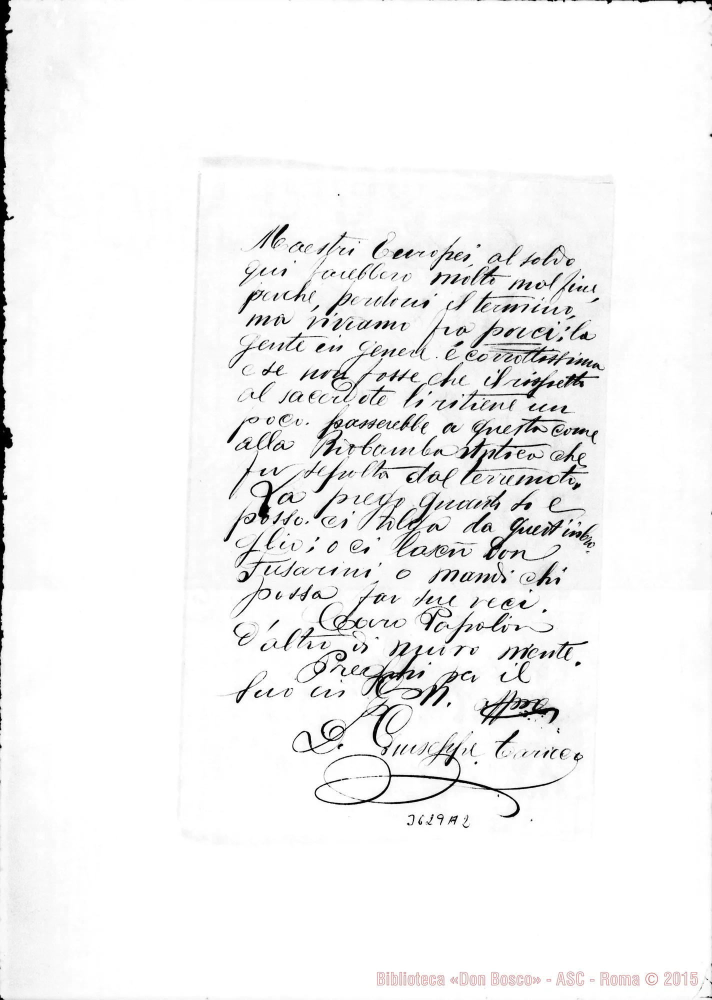 Fotogramma A 2 — Don Taricco-Don Lazzero. Riobamba, 18-07-1894