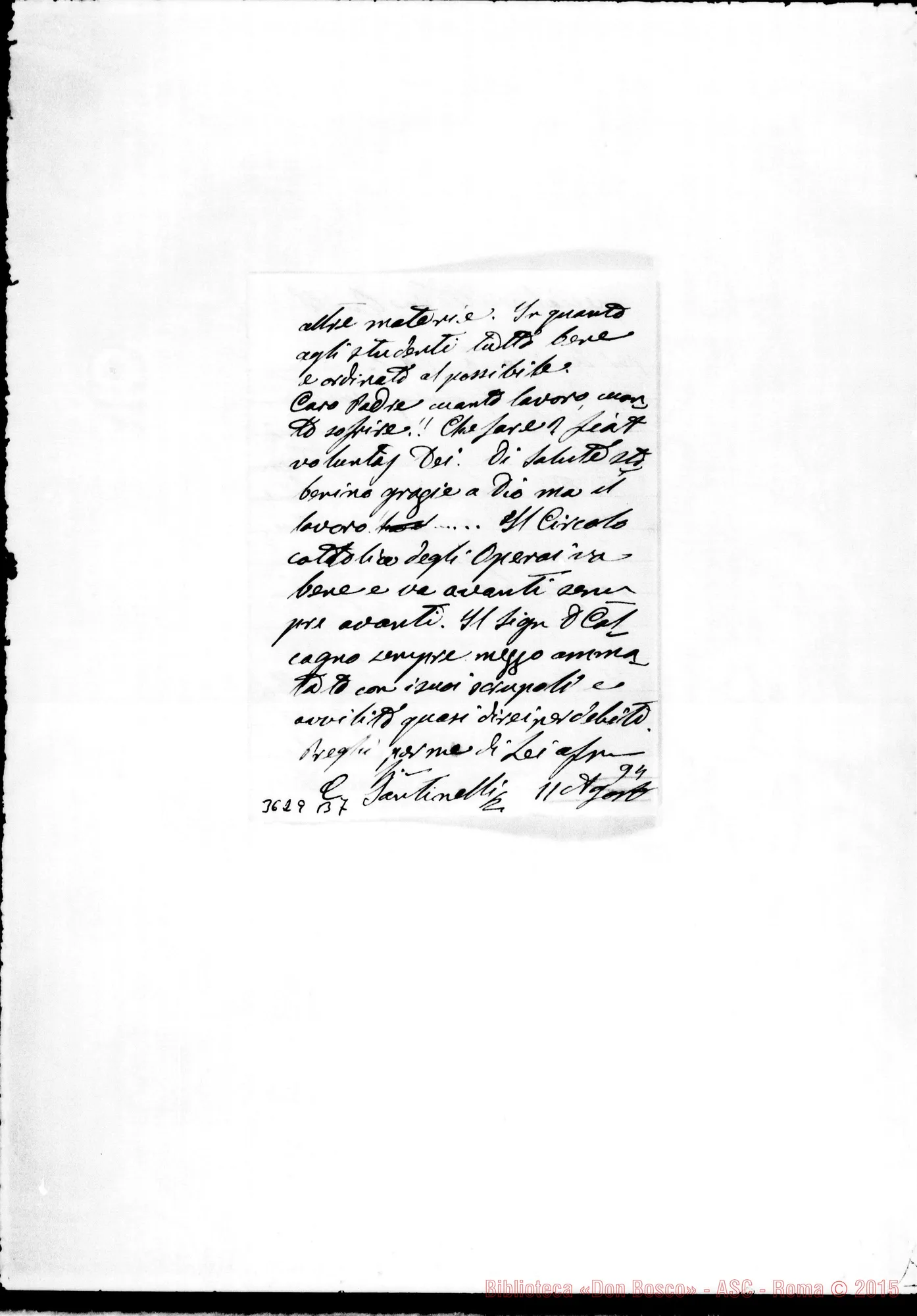 Fotogramma B 7 — Don Santinelli-Don Lazzero, I’ 11 -08-1894
