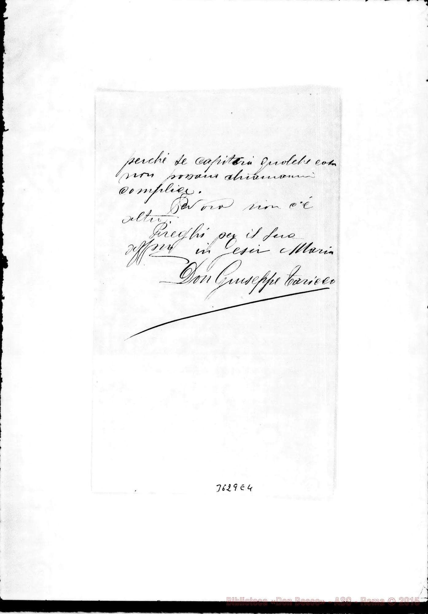 Fotogramma E 4 — Don Taricco-Don Lazzero. Riobamba, 13-10-1894