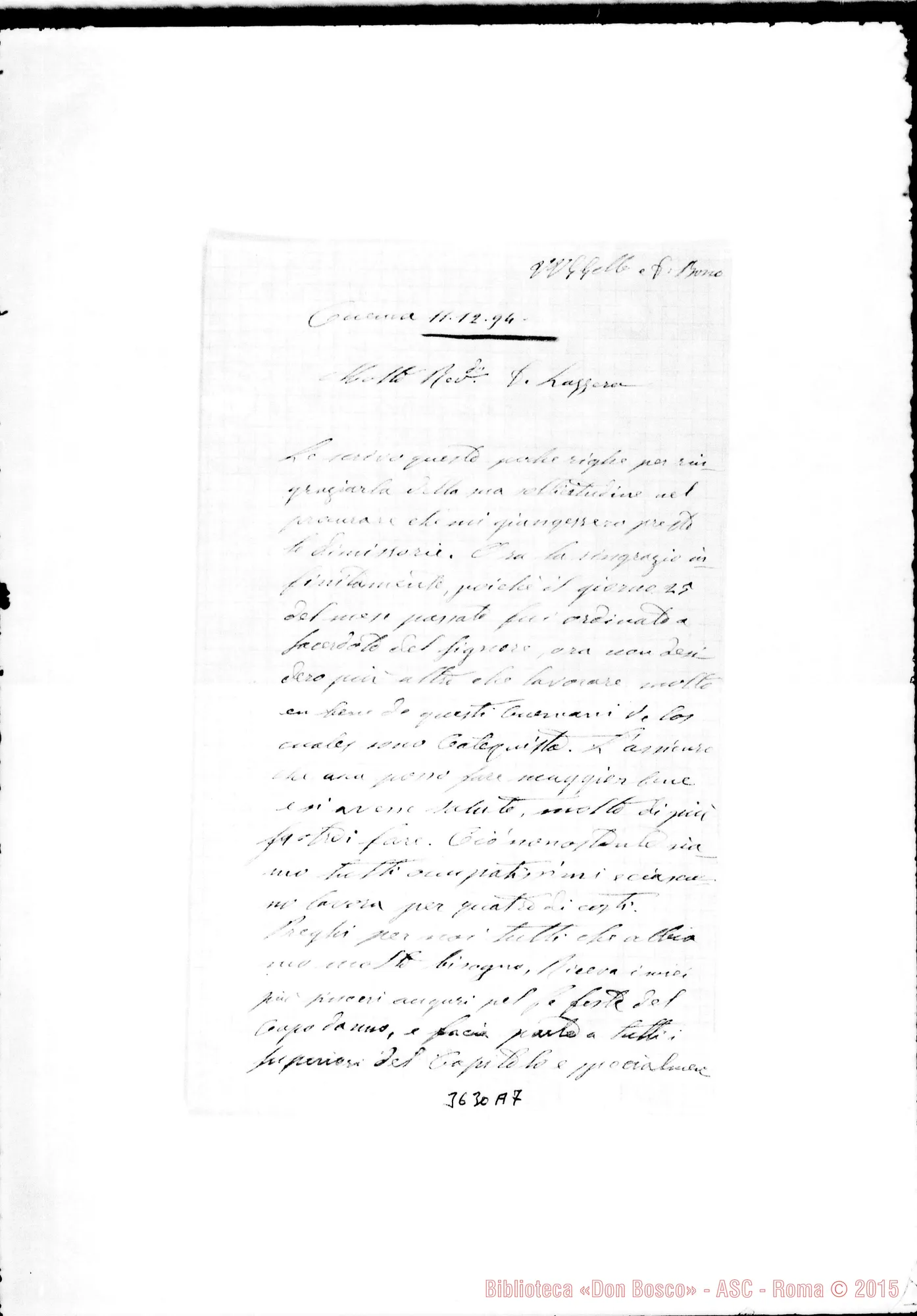 Fotogramma A 7 — Don Giovanni Milano-Don Lazzero. Cuenca, 11-12-1894