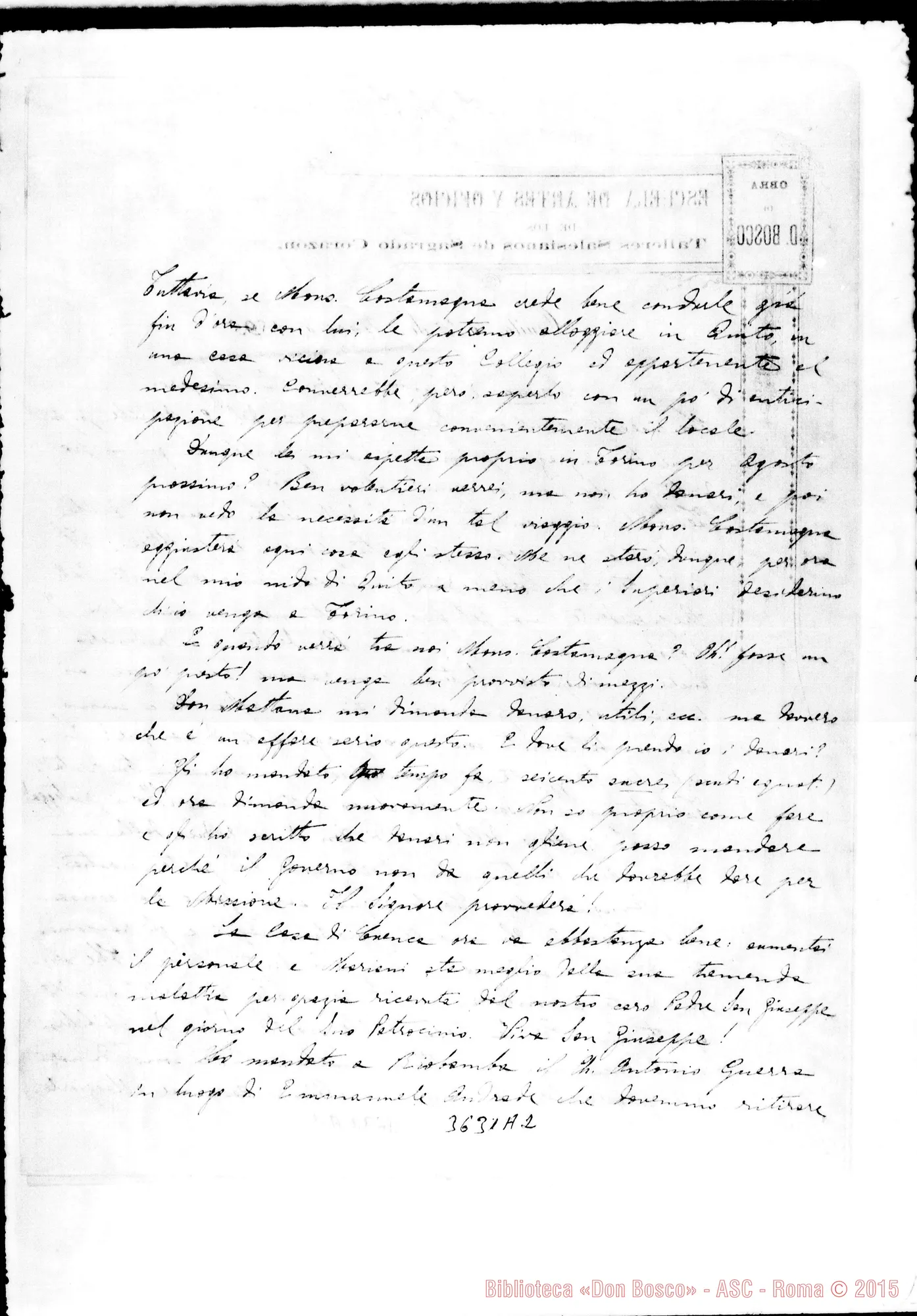 Fotogramma A 2 — Don Calcagno-Don Lazzero. Quito, 15-05-1895