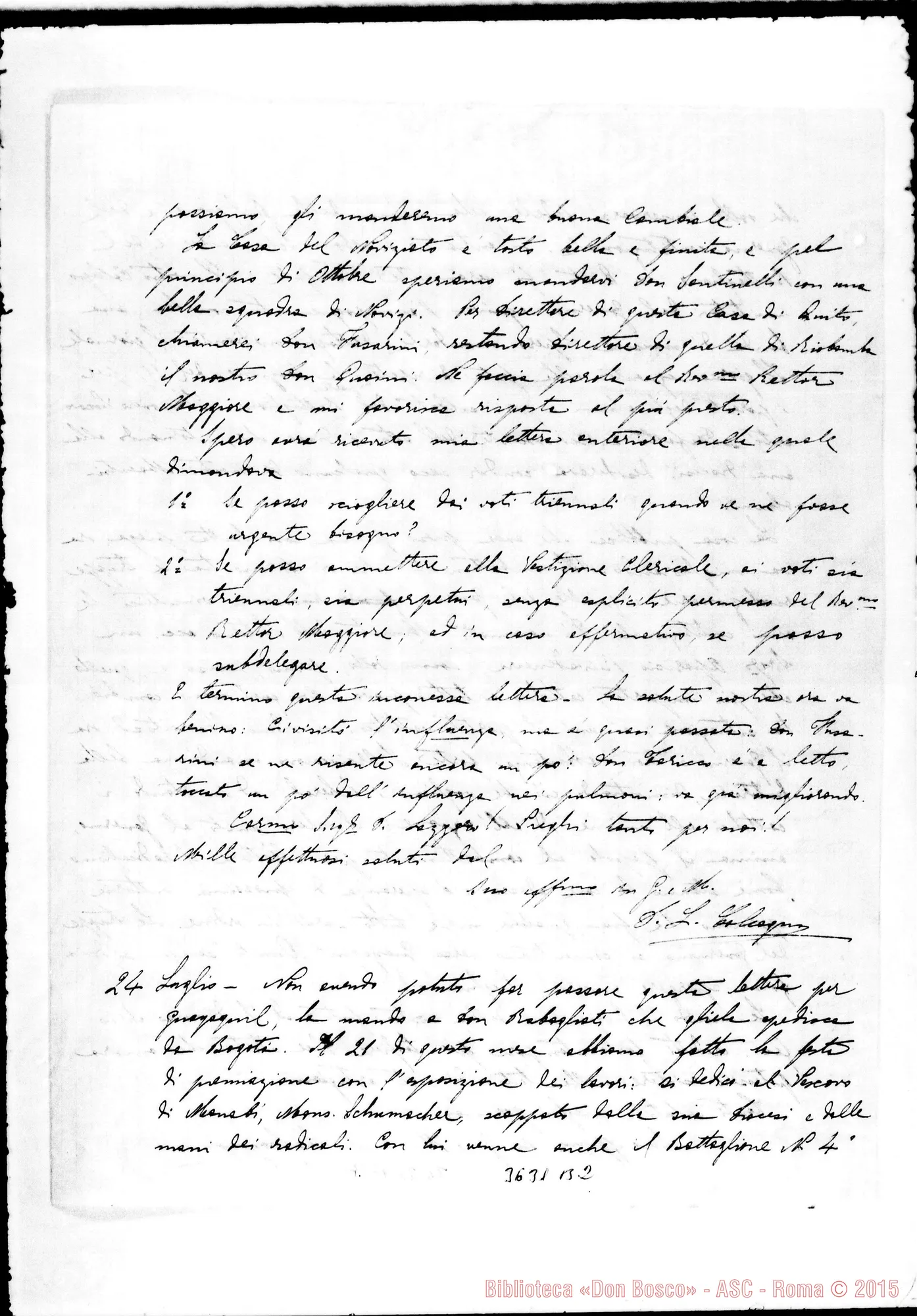Fotogramma B 2 — Don Calcagno-Don Lazzero. Quito, 13-07-1895