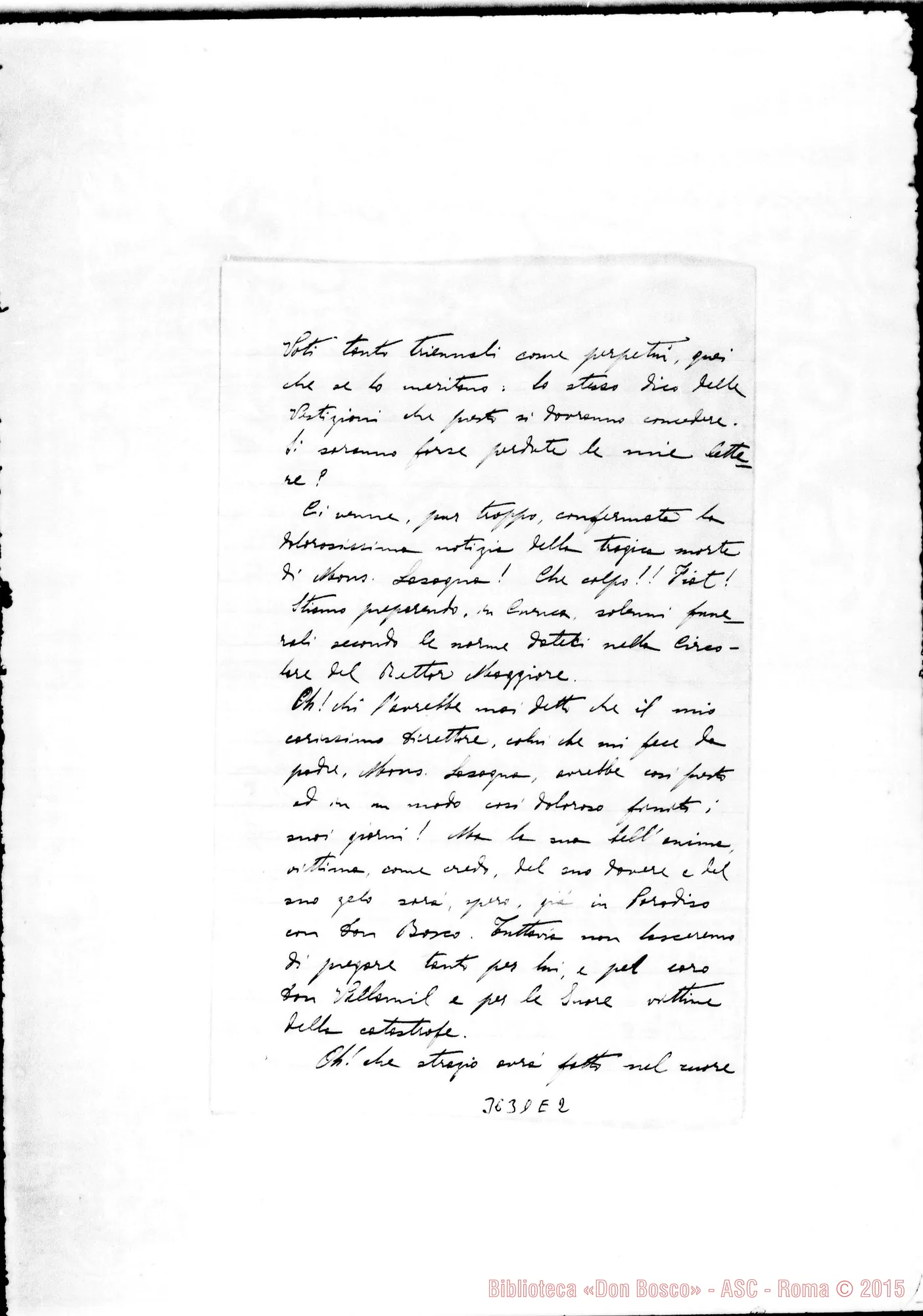 Fotogramma E 2 — Don Calcagno-Don Lazzero. Cuenca, 27-12-1895