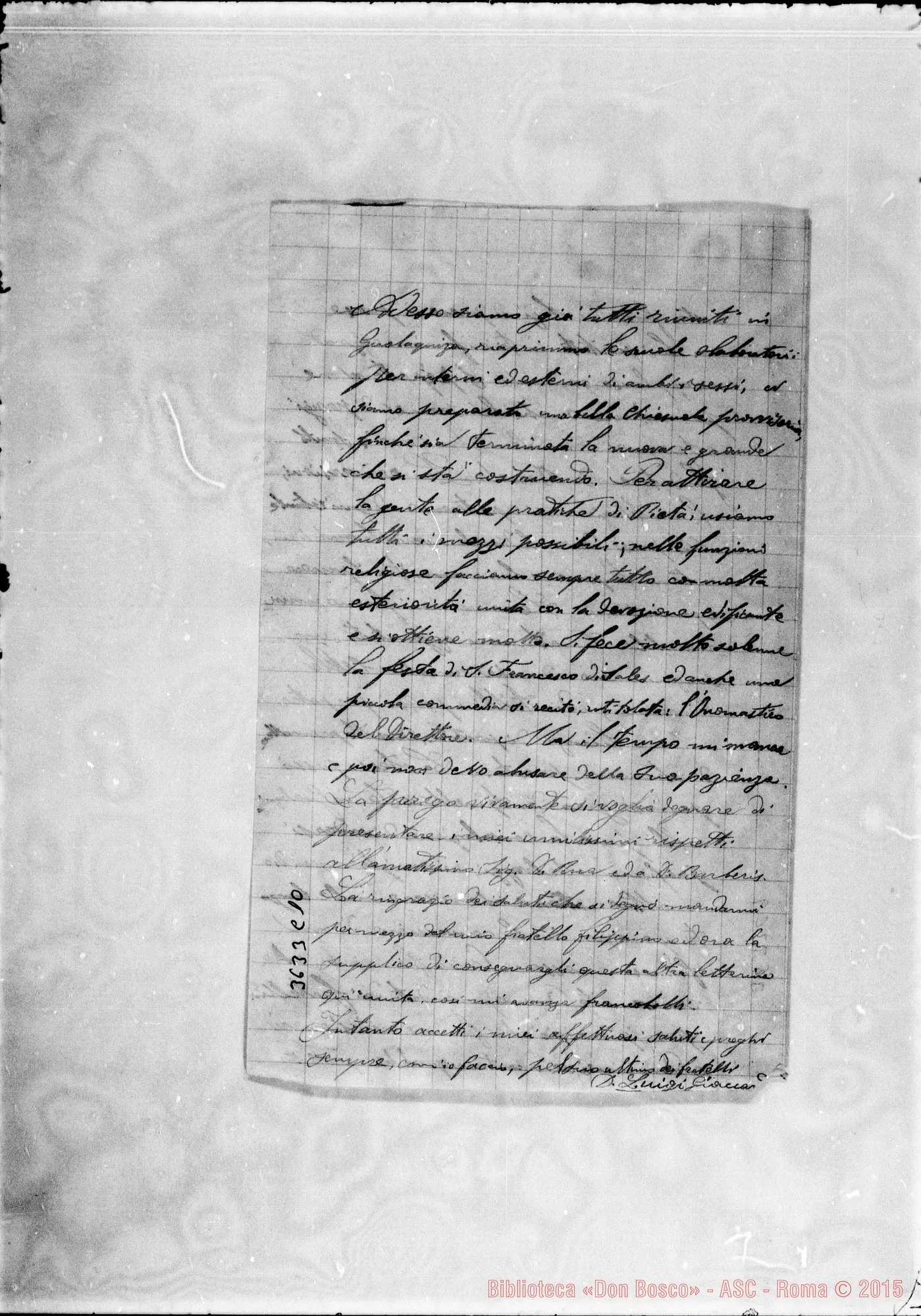 Fotogramma C 10 — Don Luigi Giaccardi-Don Lazzero. Gualaquiza, 3-02-1897