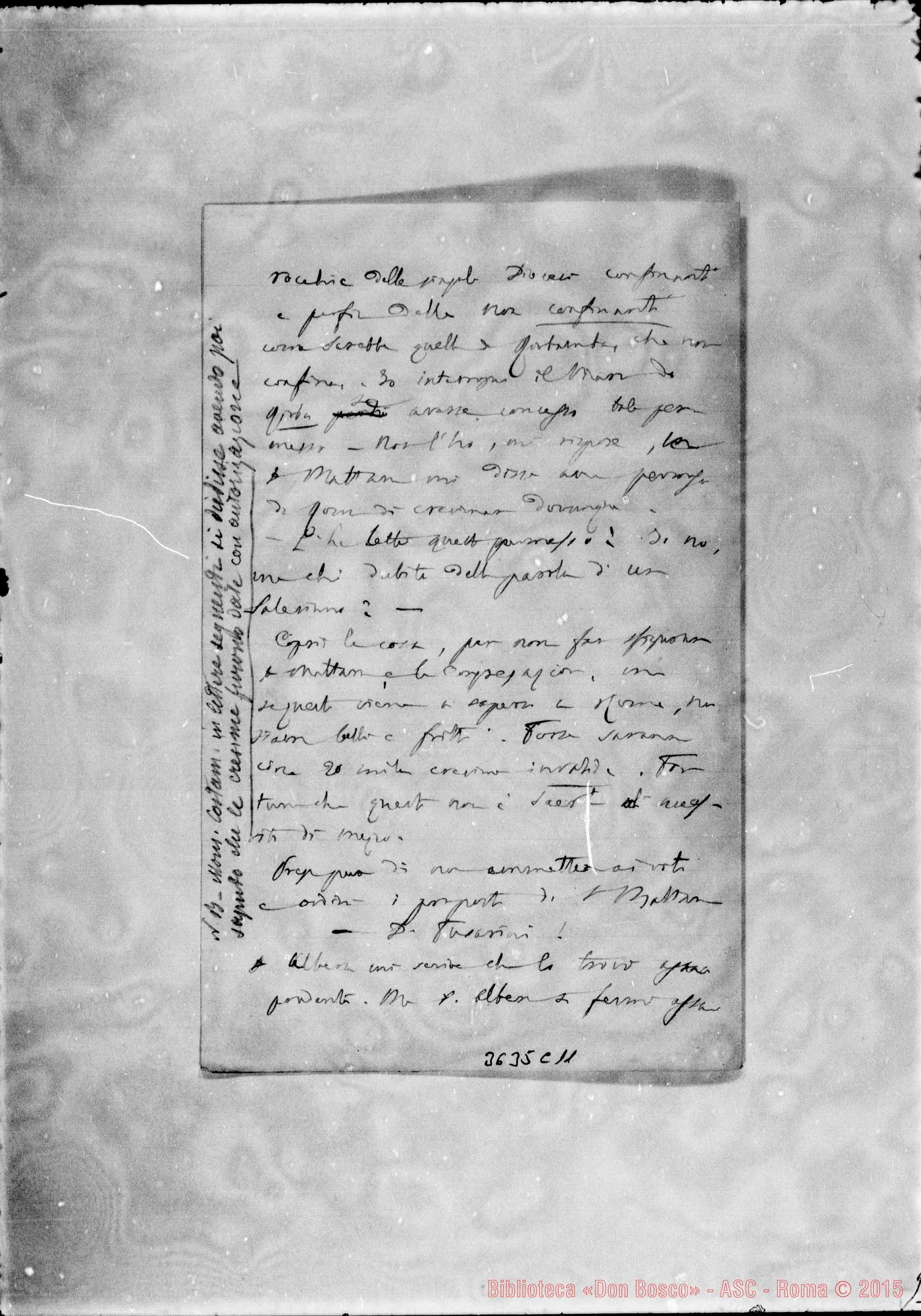 Fotogramma C 11 — Mons. Costamagna-Don Barberis. Guayaquil, 28-10-1890