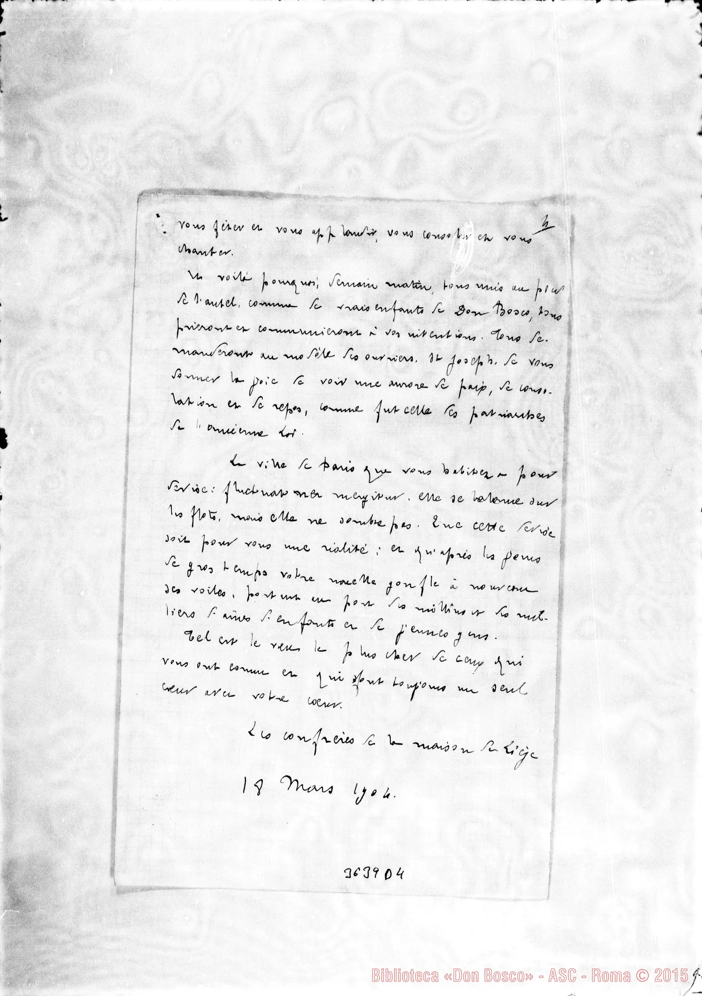 Fotogramma D 4 — Confrères de la Maison du Liège-Aimé Pére, il 18-03-1906