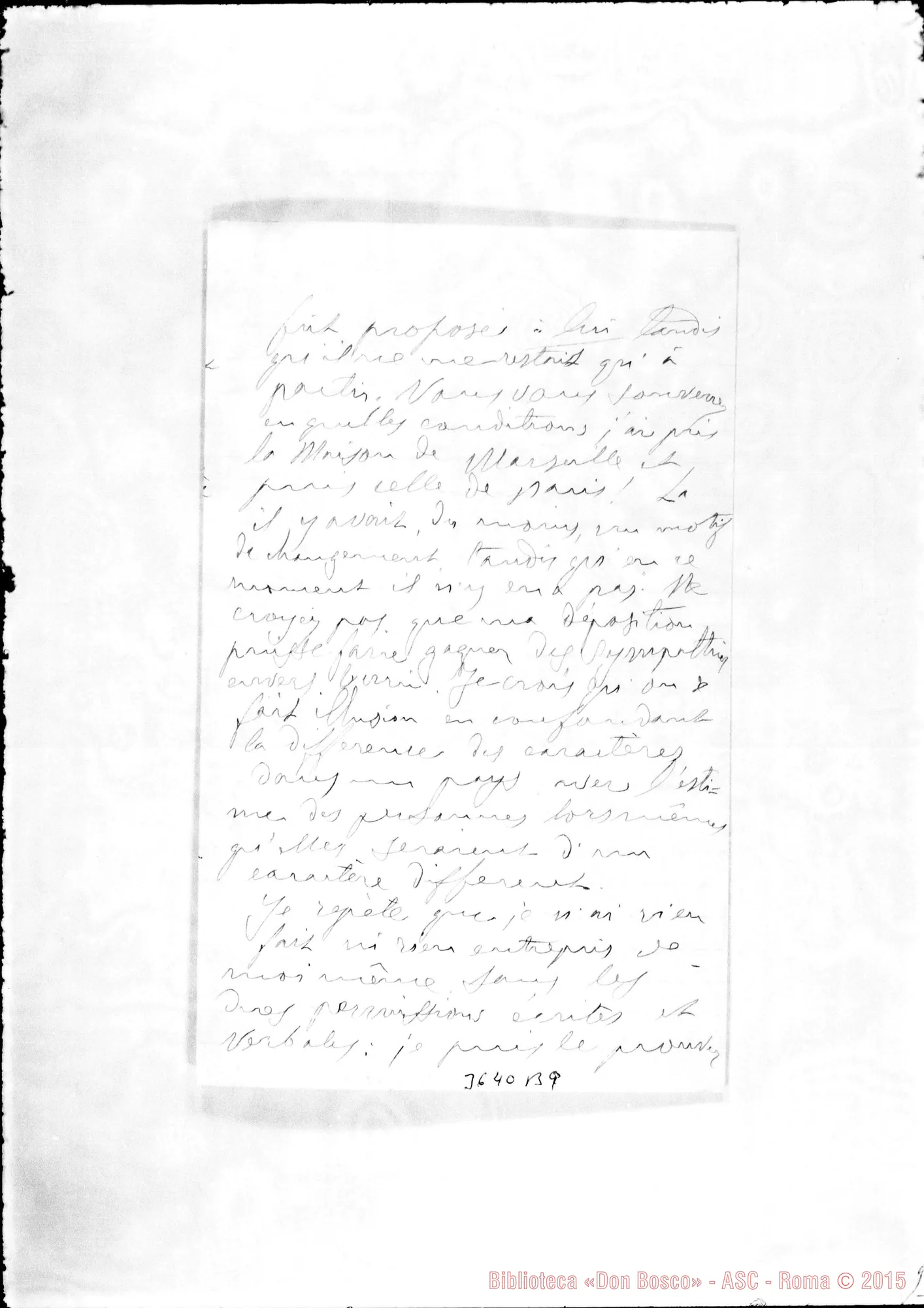 Fotogramma B 9 — Don Bologna-Don Albera. Paris, 29-07-1906
