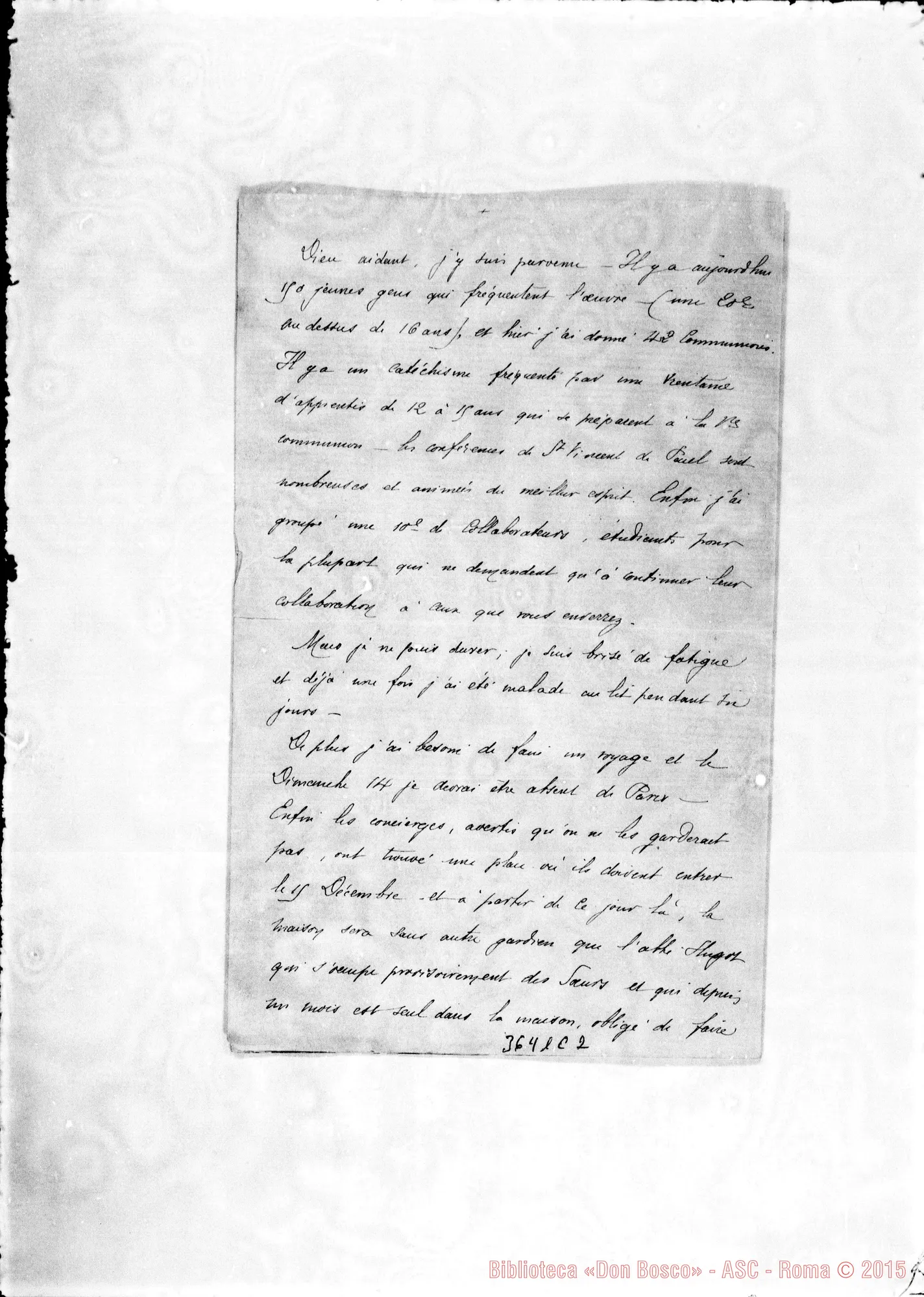 Fotogramma C 2 — Pisani-Révérend Pére. Paris, 1-12-1884