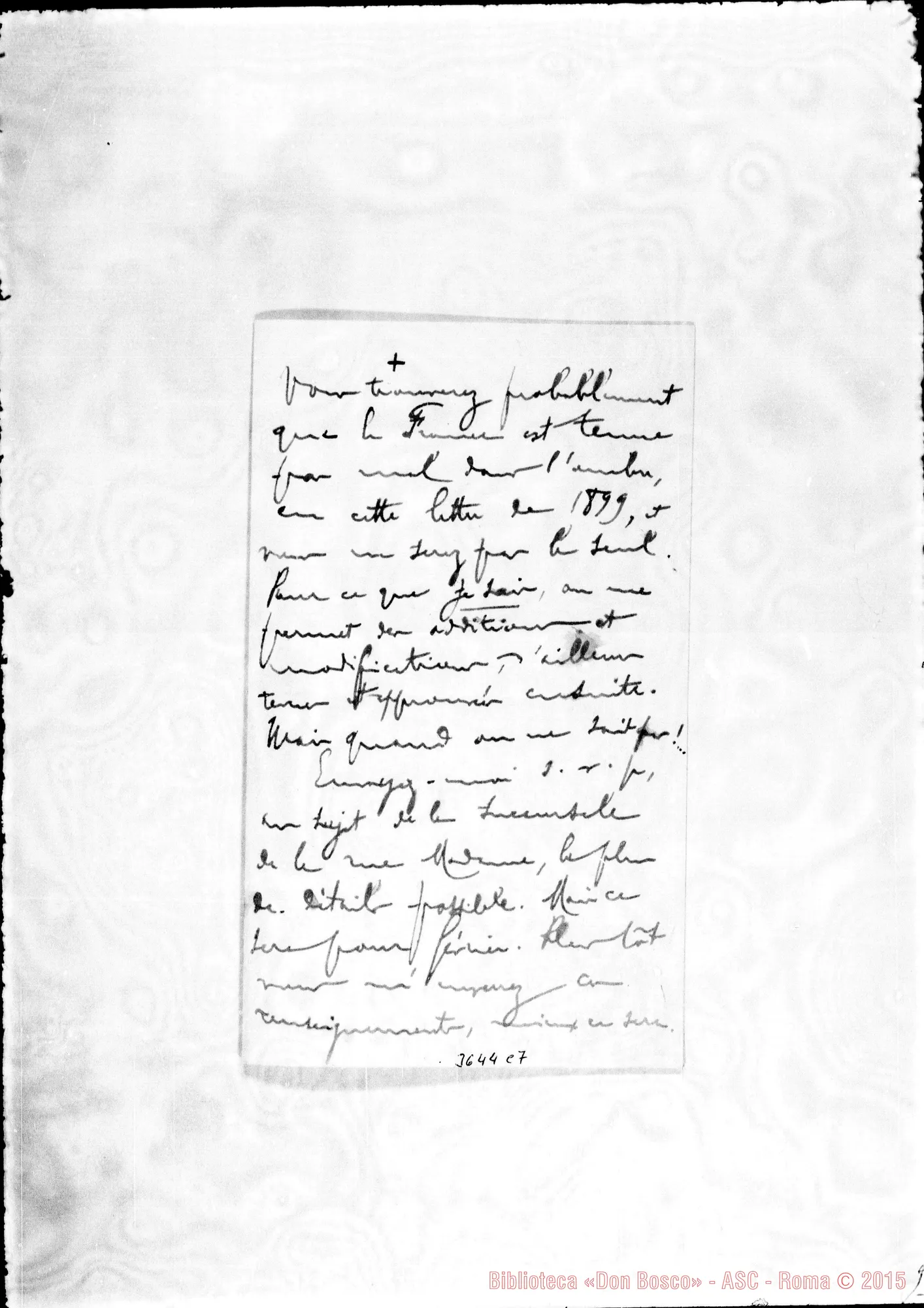 Fotogramma C 7 — Don Roussin Luigi-Don Bologna, il 18-12-1898