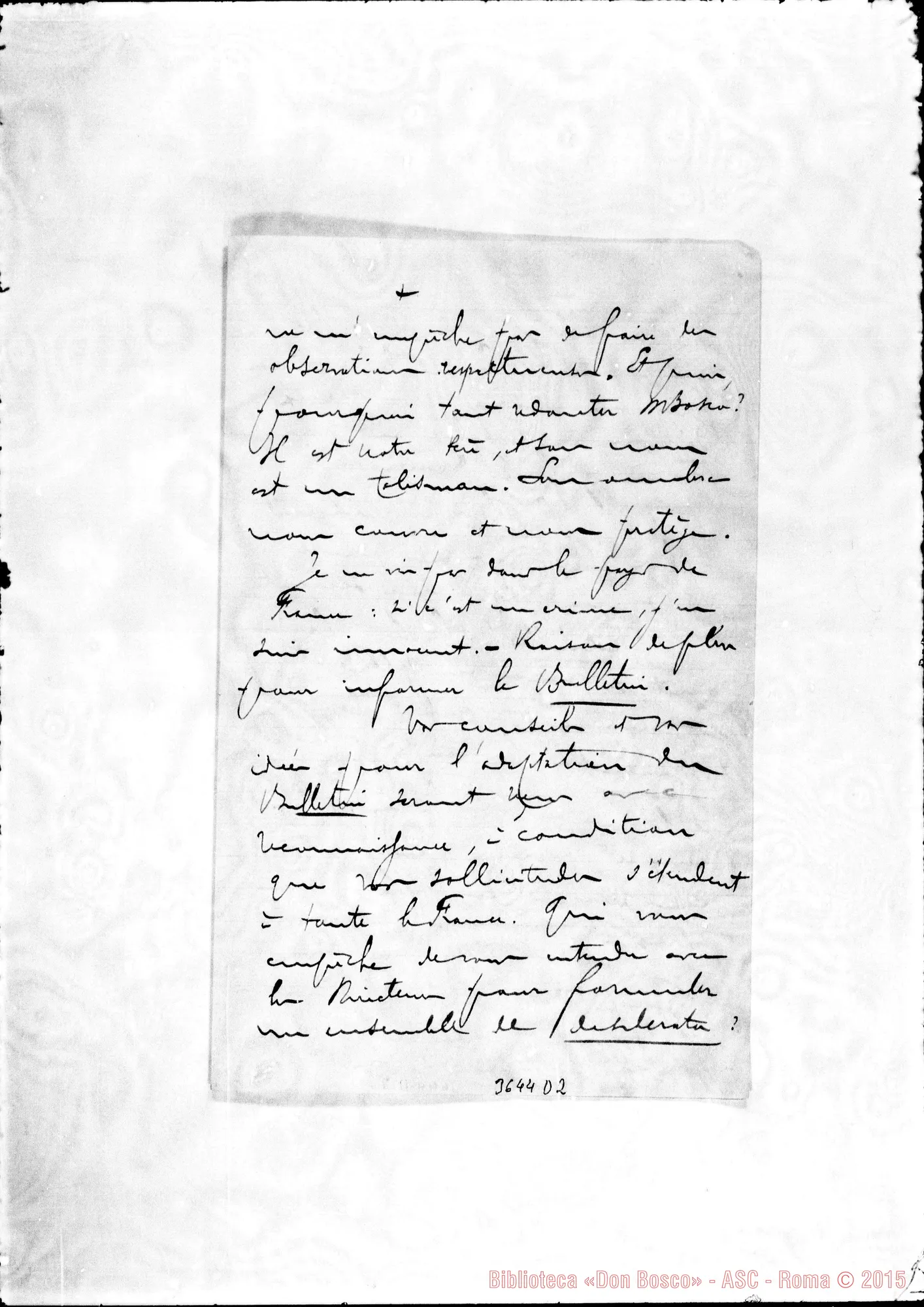 Fotogramma D 2 — Don Roussin-Don Bologna, il 25-12-1898