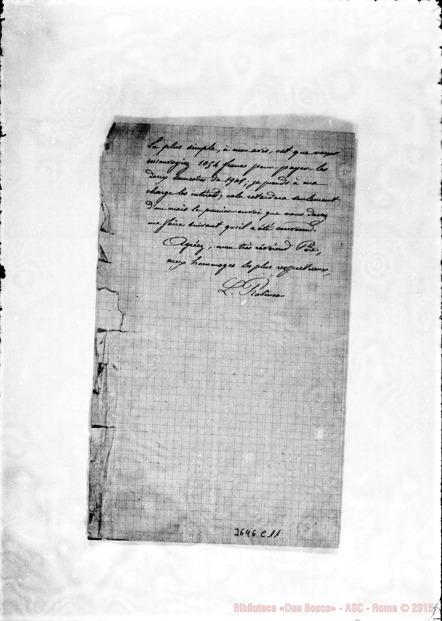 Fotogramma C 11 — L. Robineau-Révérend Père, il 15-04-1902