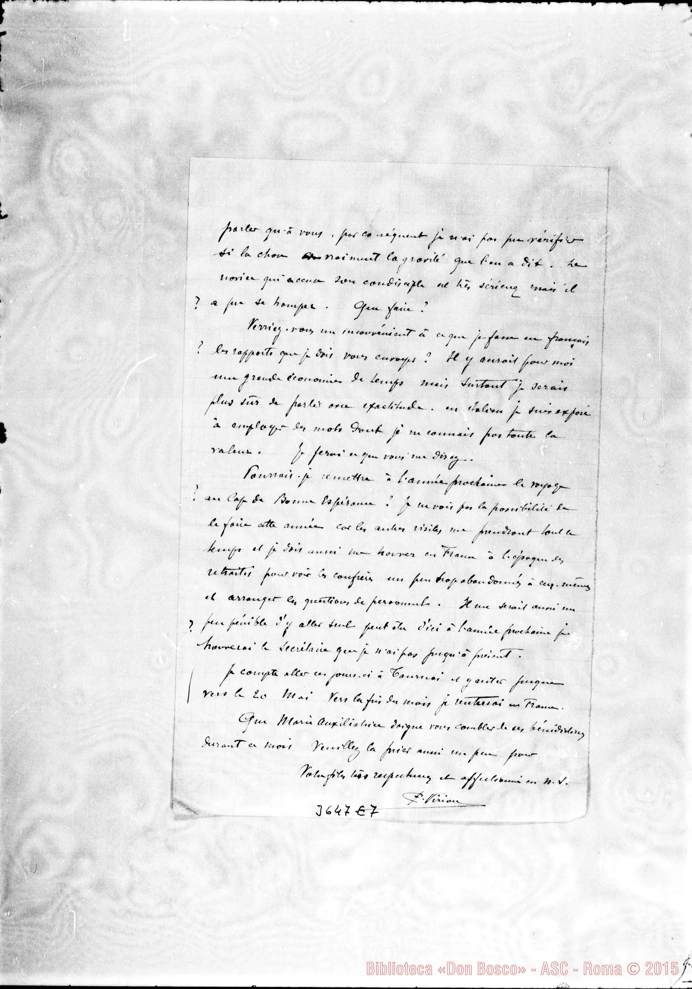 Fotogramma E 7 — Don Paolo Virion-Don Rua, il 4-05-1908