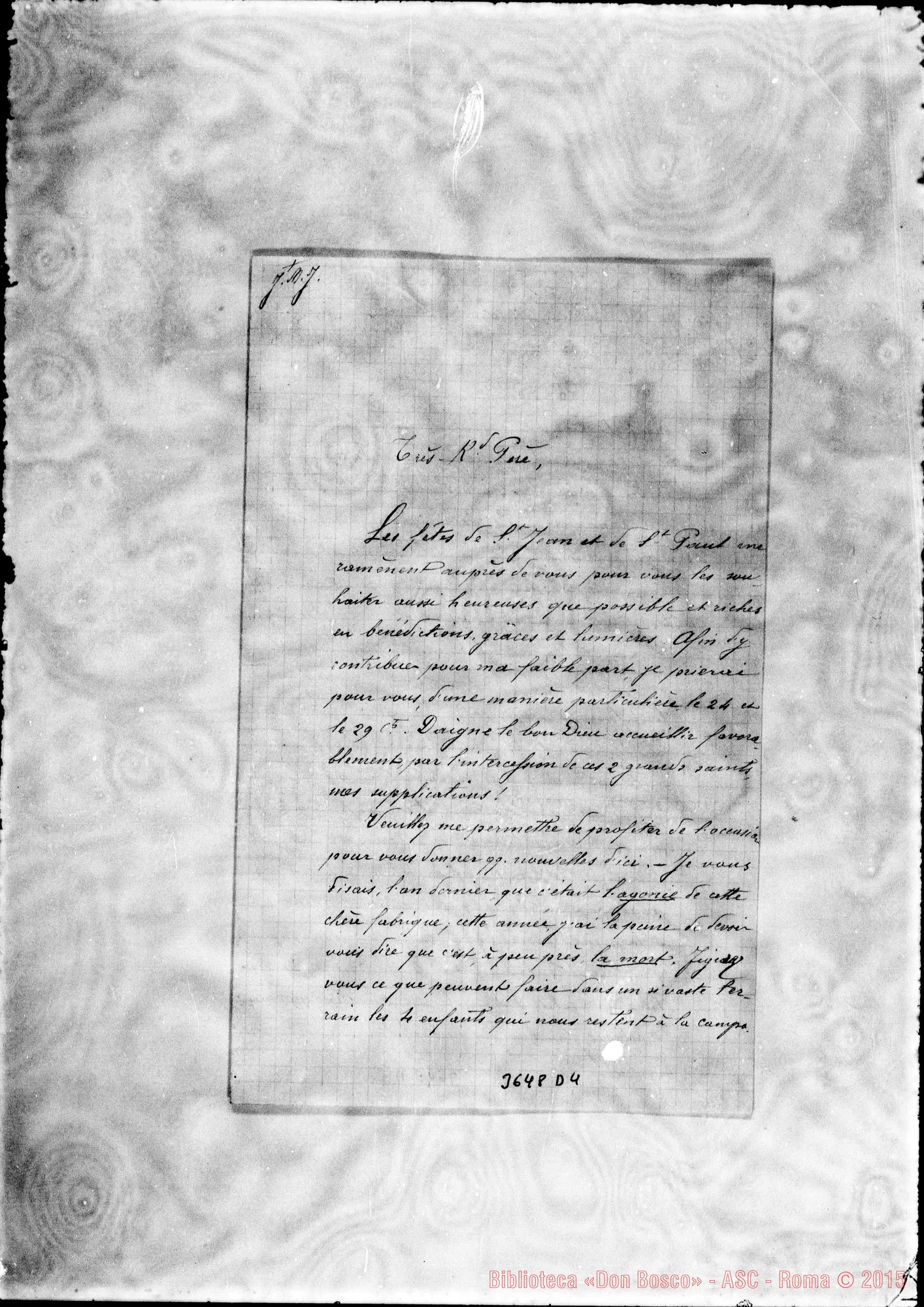 Fotogramma D 4 — Don Pierre Perrot-Révérend Pére. Senza data