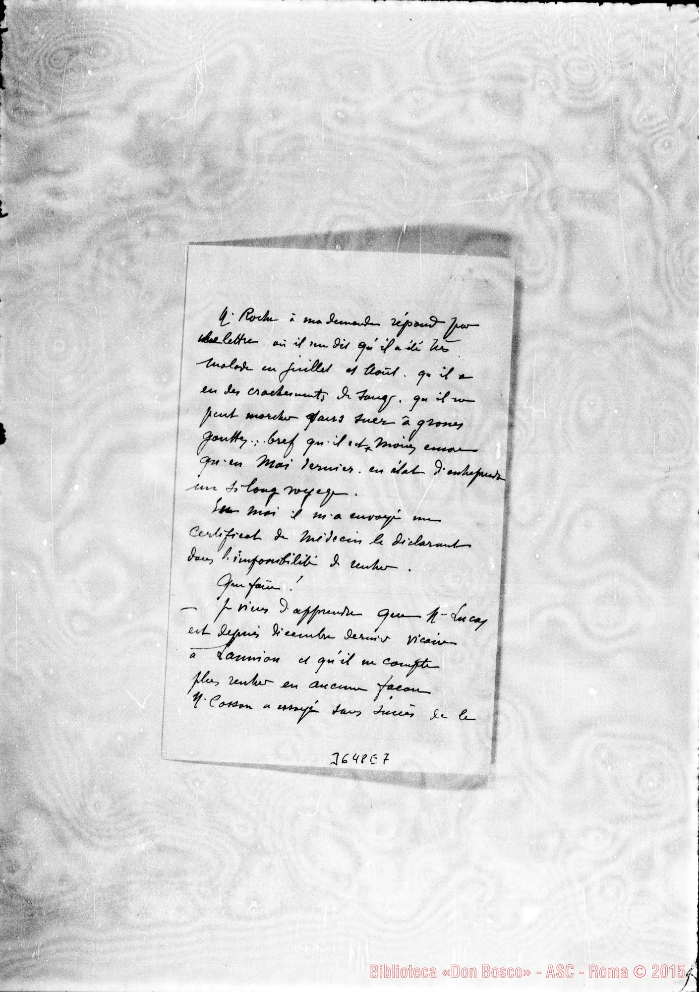 Fotogramma E 7 — Paul-Monsieur le Supérieur. Senza data