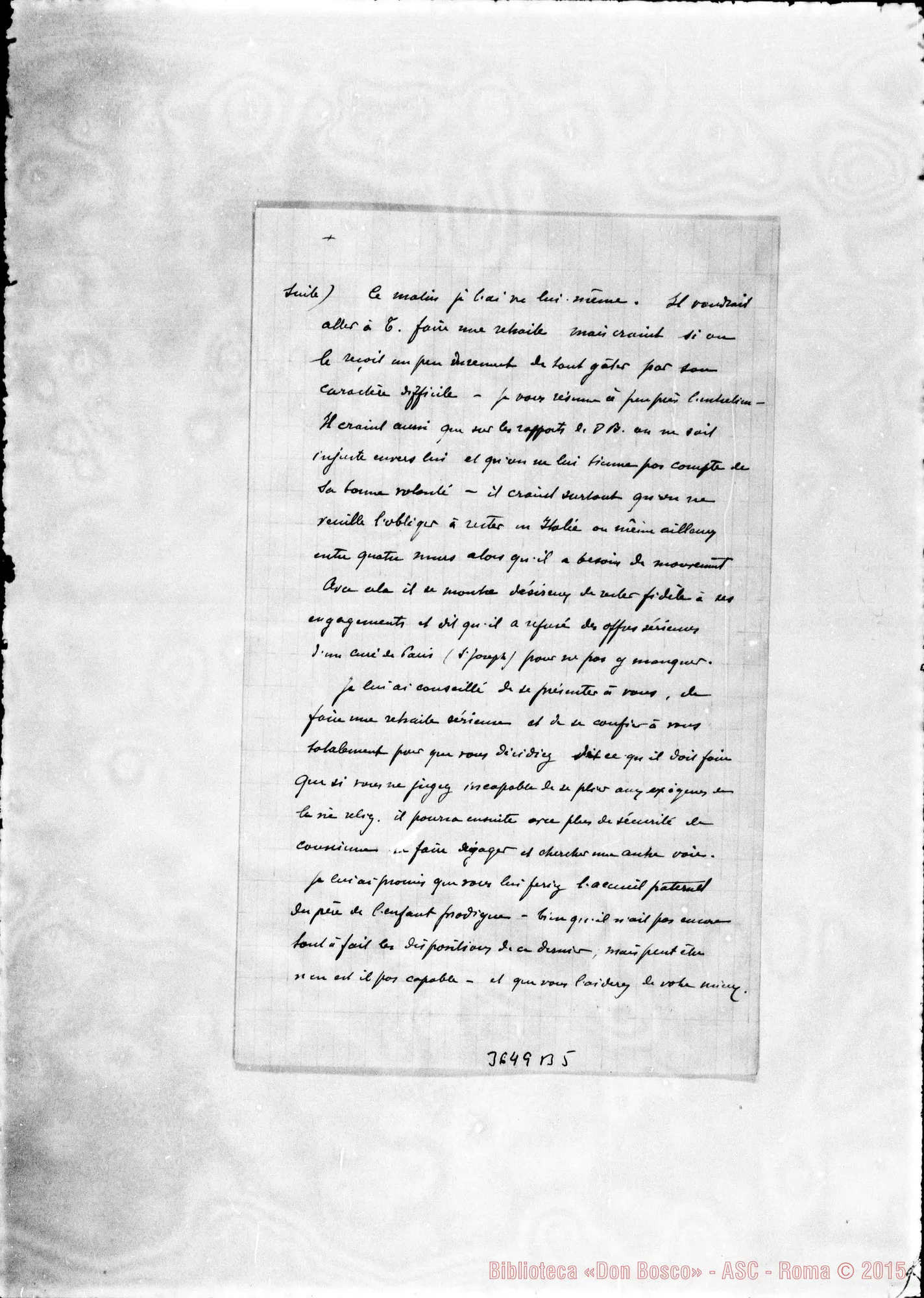 Fotogramma B 5 — Paul-Vénéré Pére. Senza data.