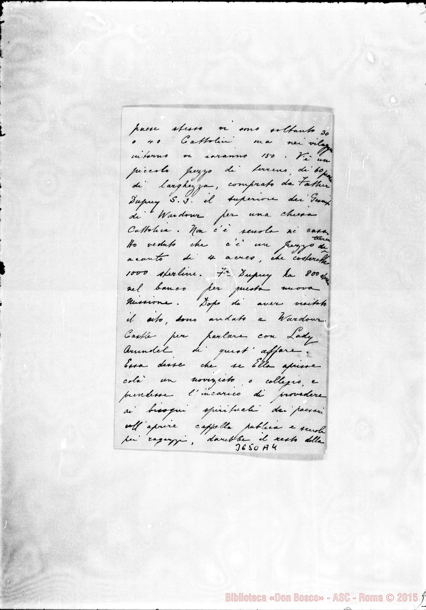 Fotogramma A 4 — Don Macey-Don Rua. Battersea, 3-04-1894