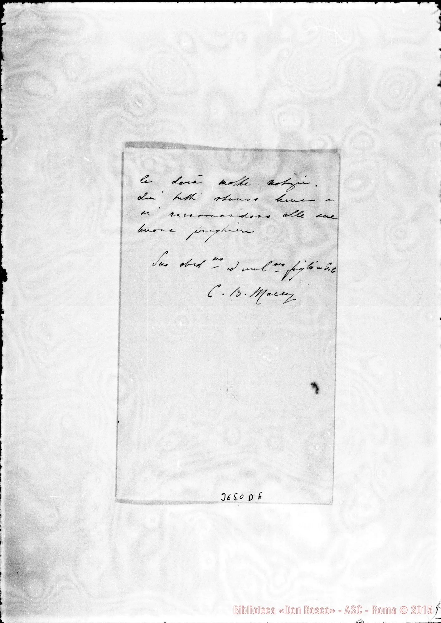 Fotogramma D 6 — Don Macey-Don Durando. Battersea, 17-10-1894