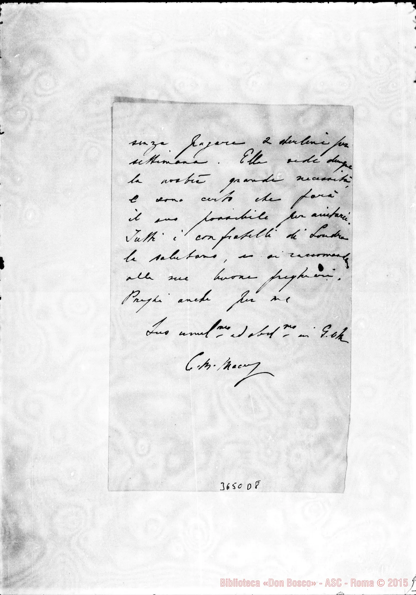Fotogramma D 8 — Don Macey-Don Lazzero. Battersea, 19-11-1894