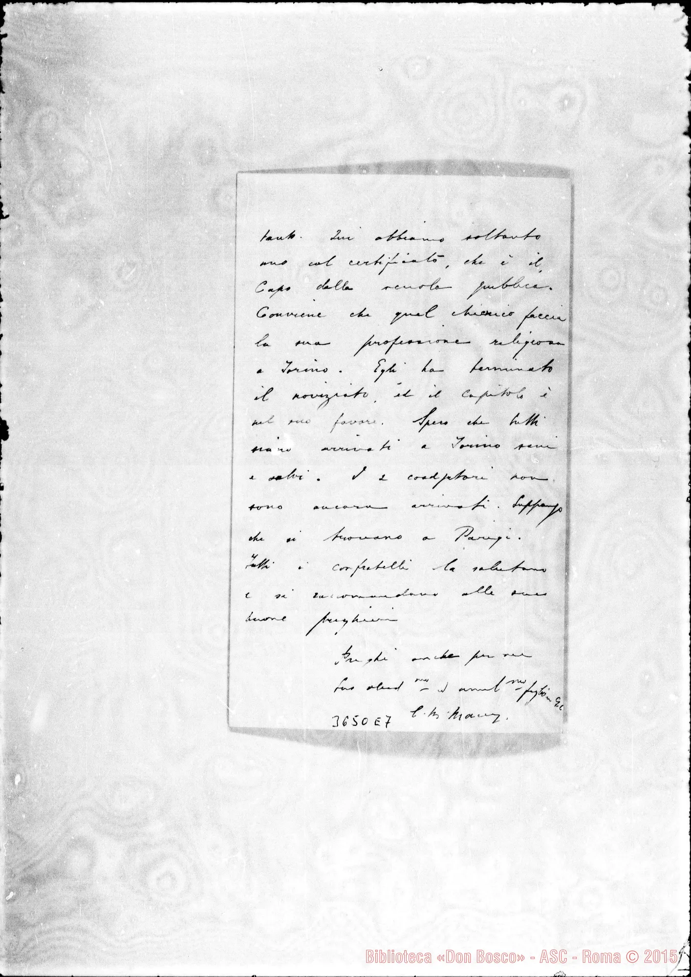 Fotogramma E 7 — Don Macey-Don Durando. Battersea, 21-10-1896
