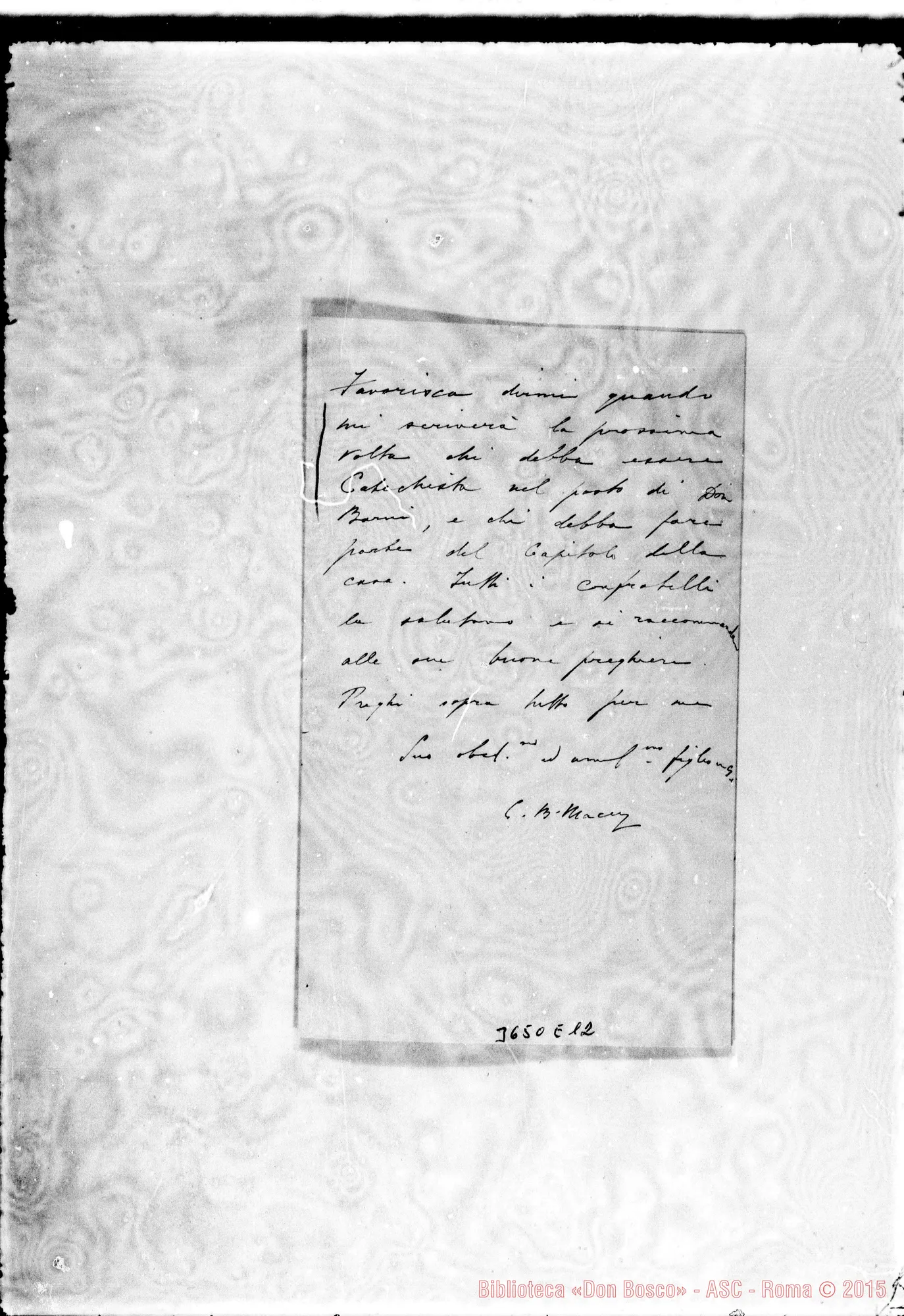 Fotogramma E 12 — Don Macey-Don Durando. Battersea, 23-11-1896