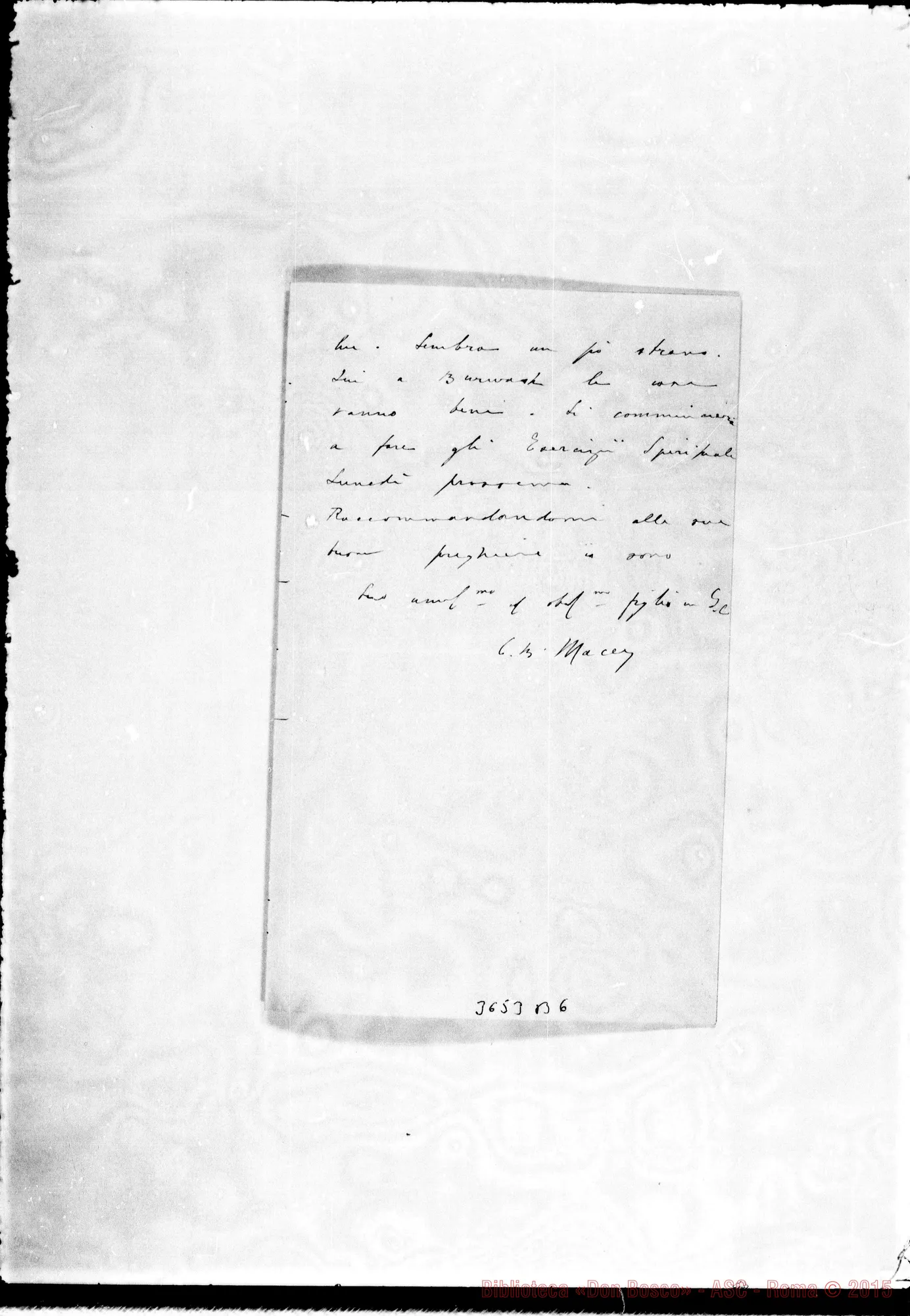 Fotogramma B 6 — Don Macey-Don Durando. Battersea, 2-04-1902
