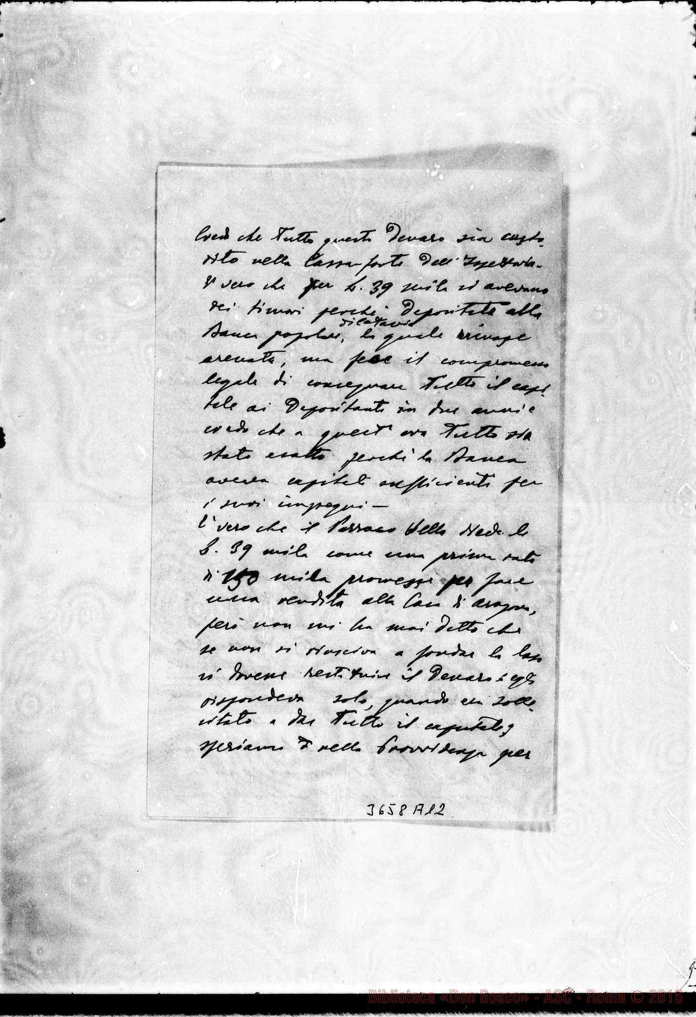 Fotogramma A 12 — Don Piccollo-Don Rua. Roma, 13-04-1909