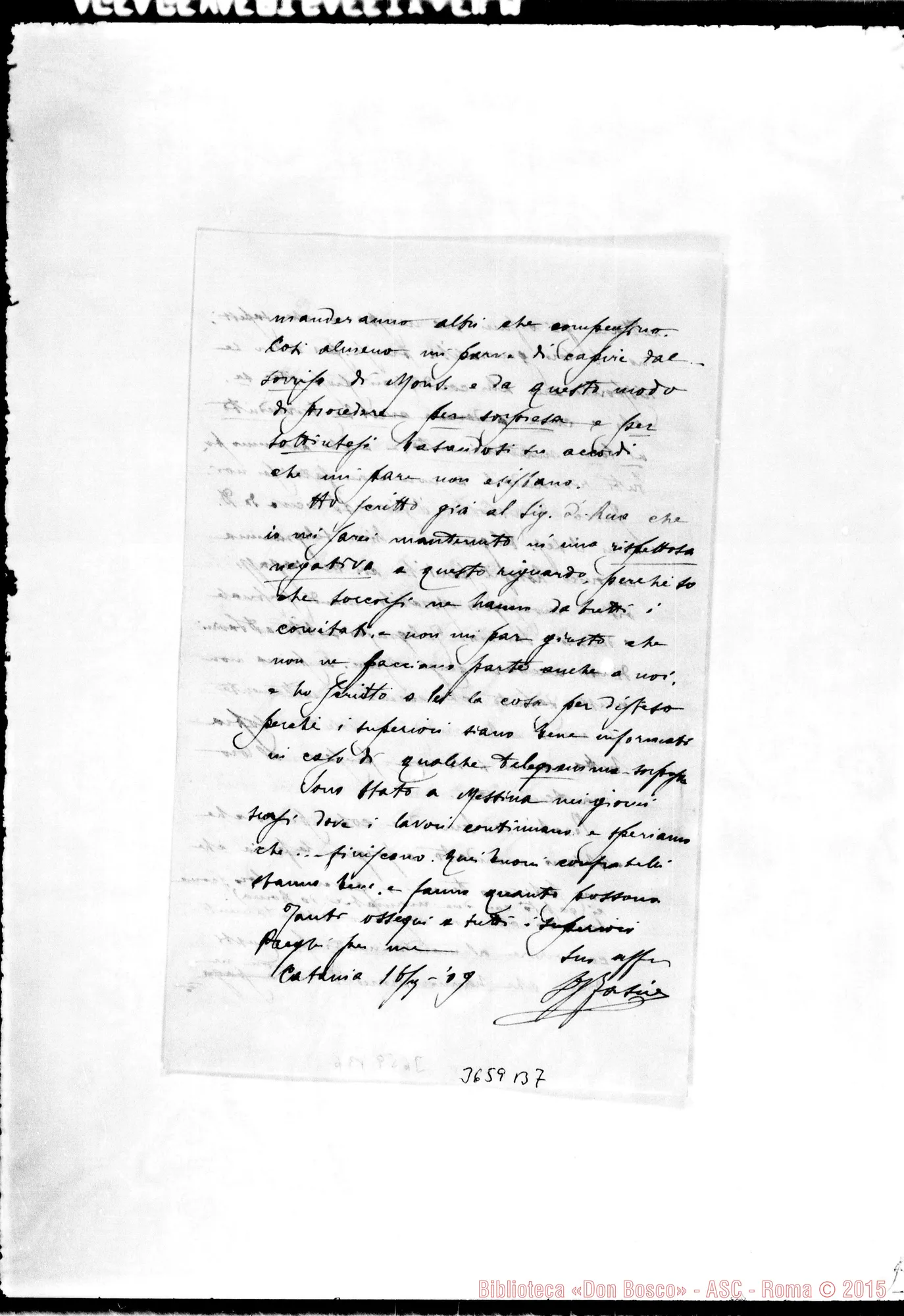 Fotogramma B 7 — Don Fascie-Don Gusmano. Catania, 16-03-1909
