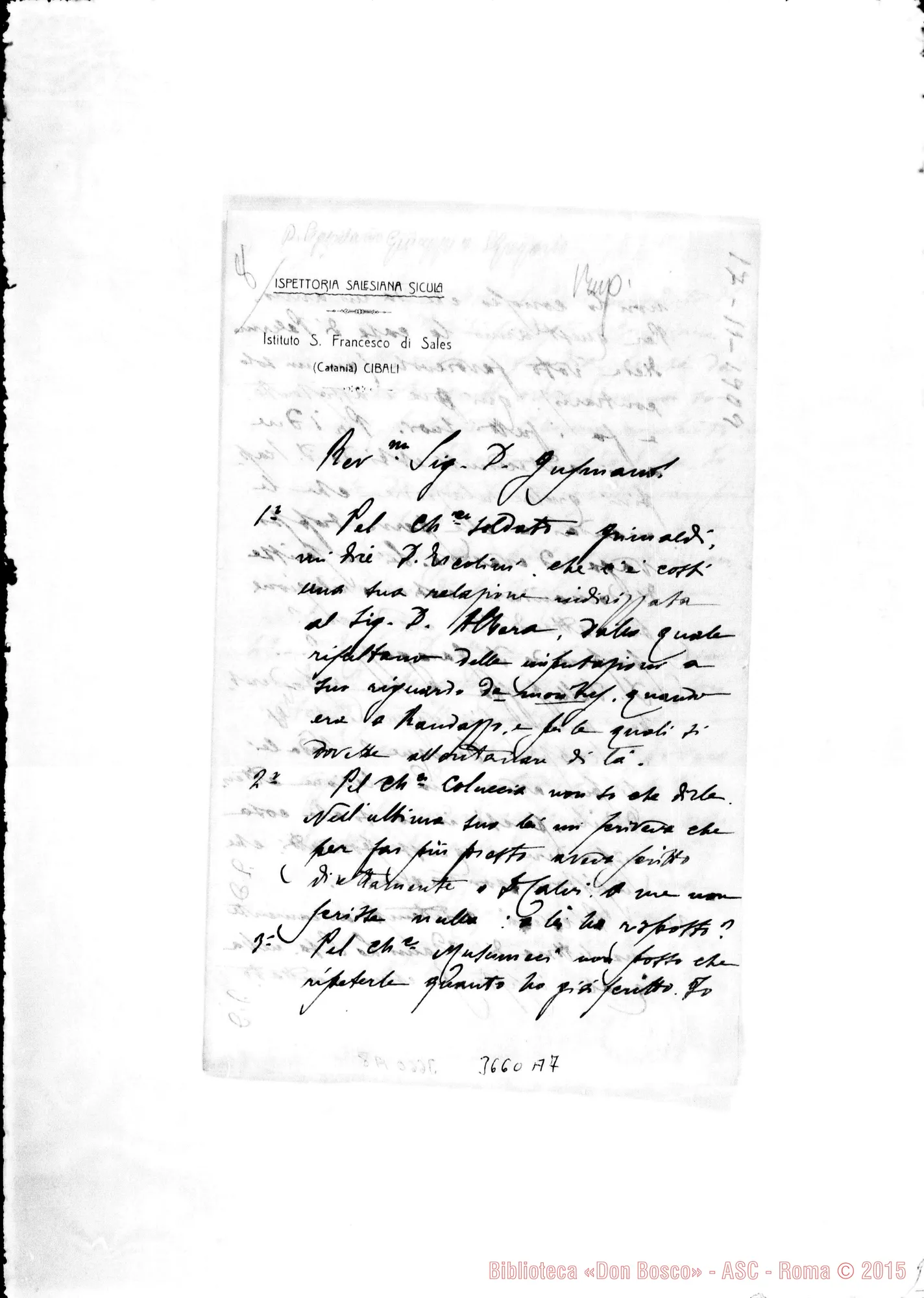 Fotogramma A 7 — Don Fascie-Don Gusmano. Catania, 27-11-1909