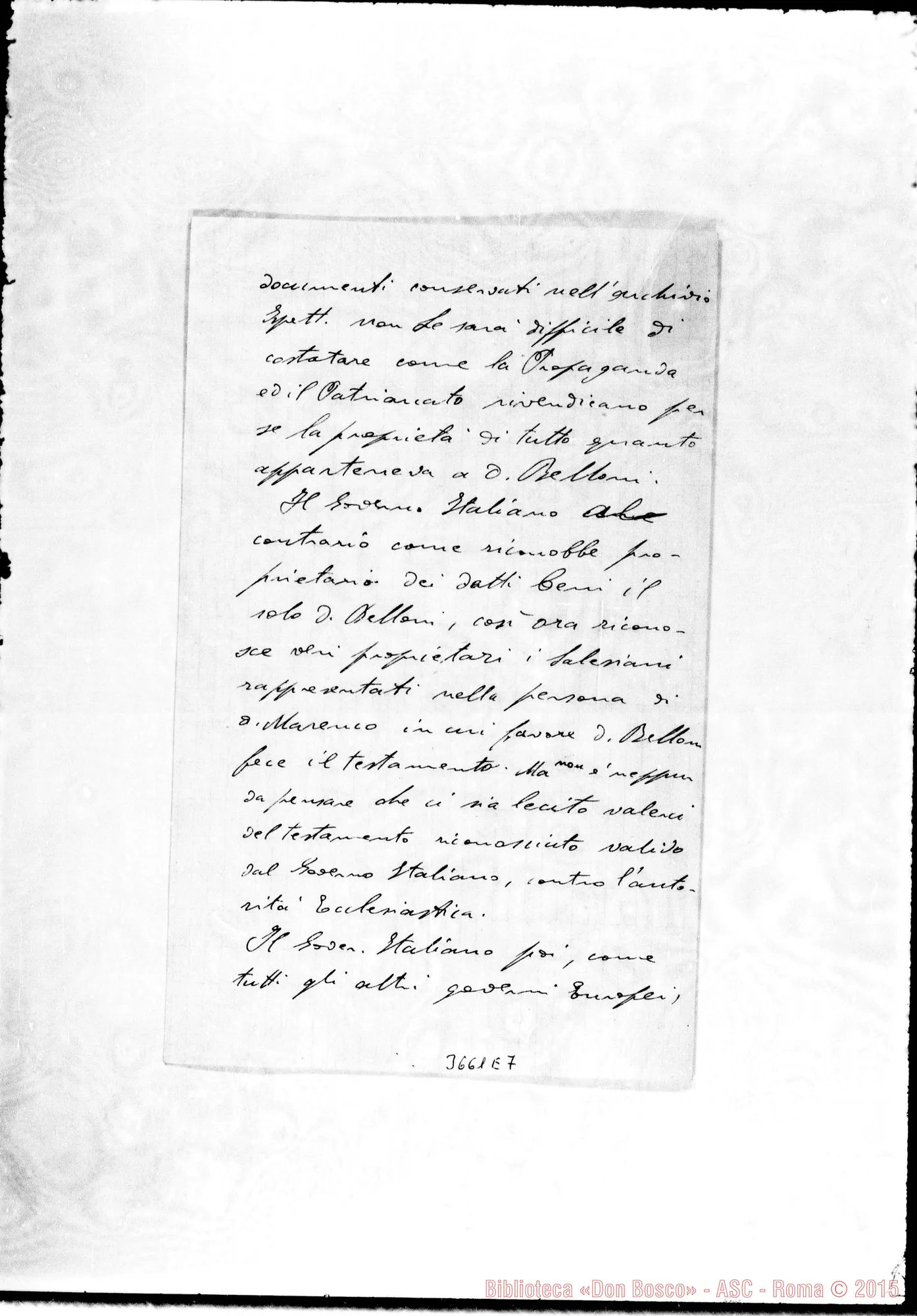 Fotogramma E 7 — Don Cardano Pietro-Don Rinaldi. Giaffa, 6-04-1909