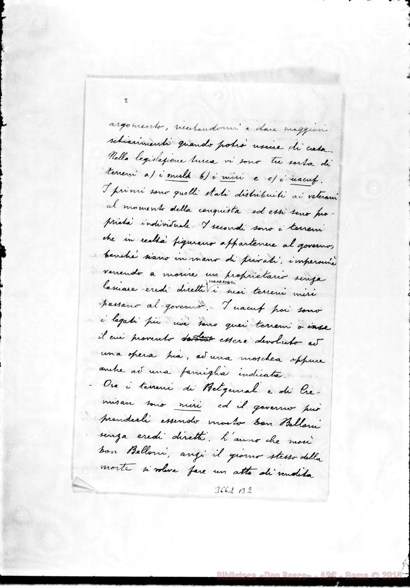 Fotogramma B 2 — Don Carlo Gatti-Don Rinaldi. Betlemme, 19-12-1907