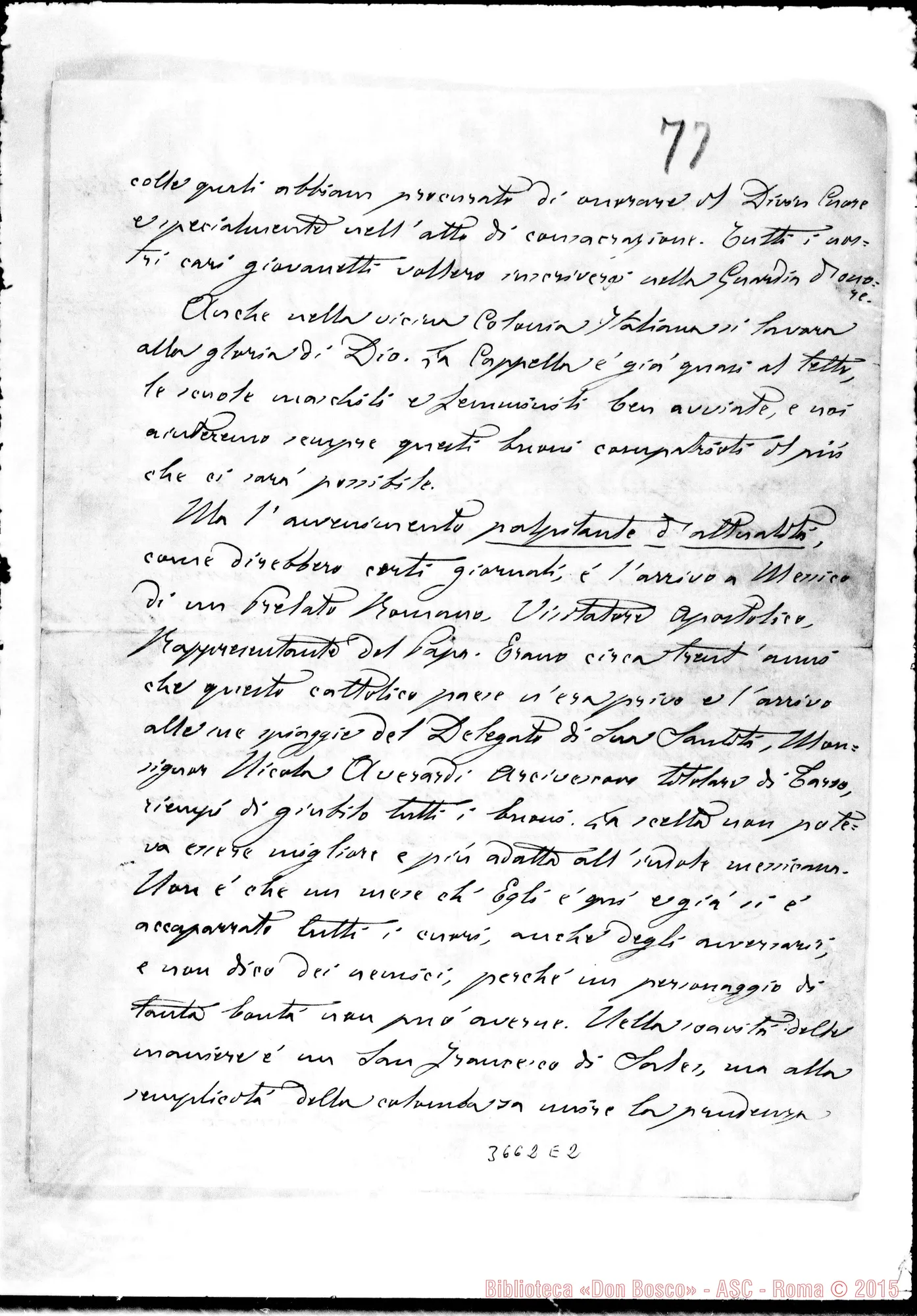 Fotogramma E 2 — Don Piccono-Don Lazzero. Mexico, 26-04-1896
