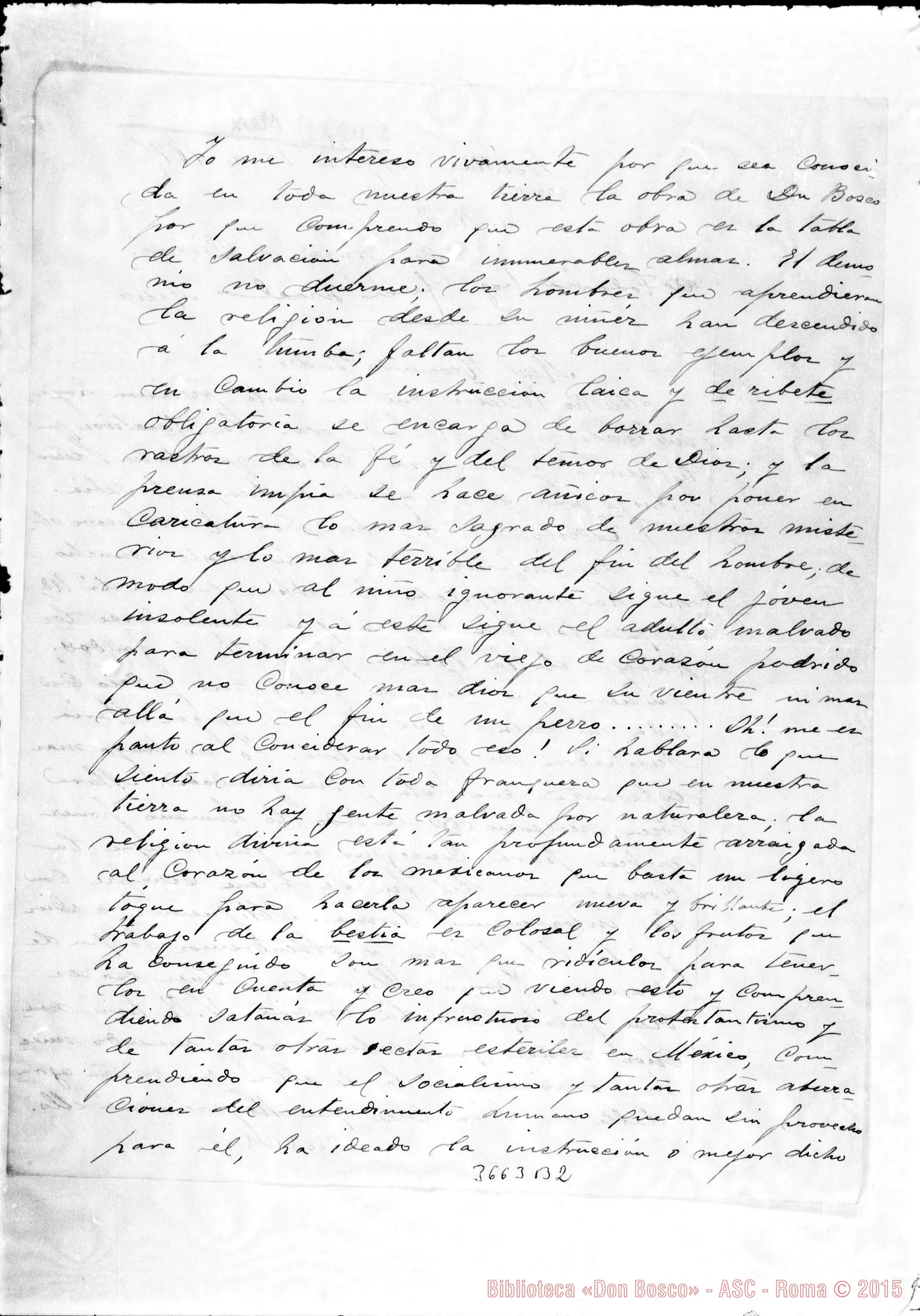 Fotogramma B 2 — José G. Mendoza-Don Piccono, il 15-08-1897