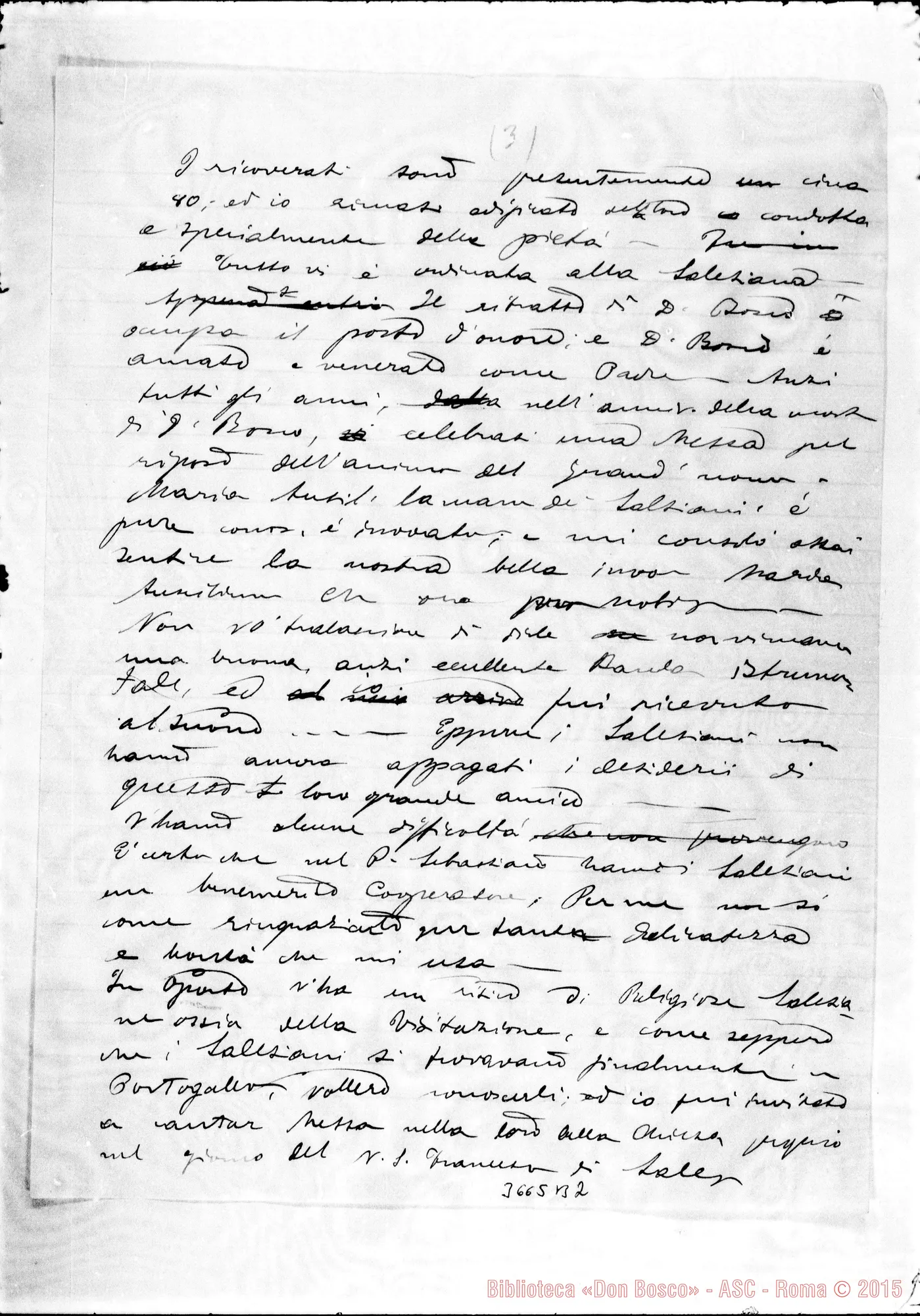 Fotogramma B 2 — Don Pietro Cogliolo-Direttore. Braga, Nov. 1894. Con relazione sulla casa di Oporto.