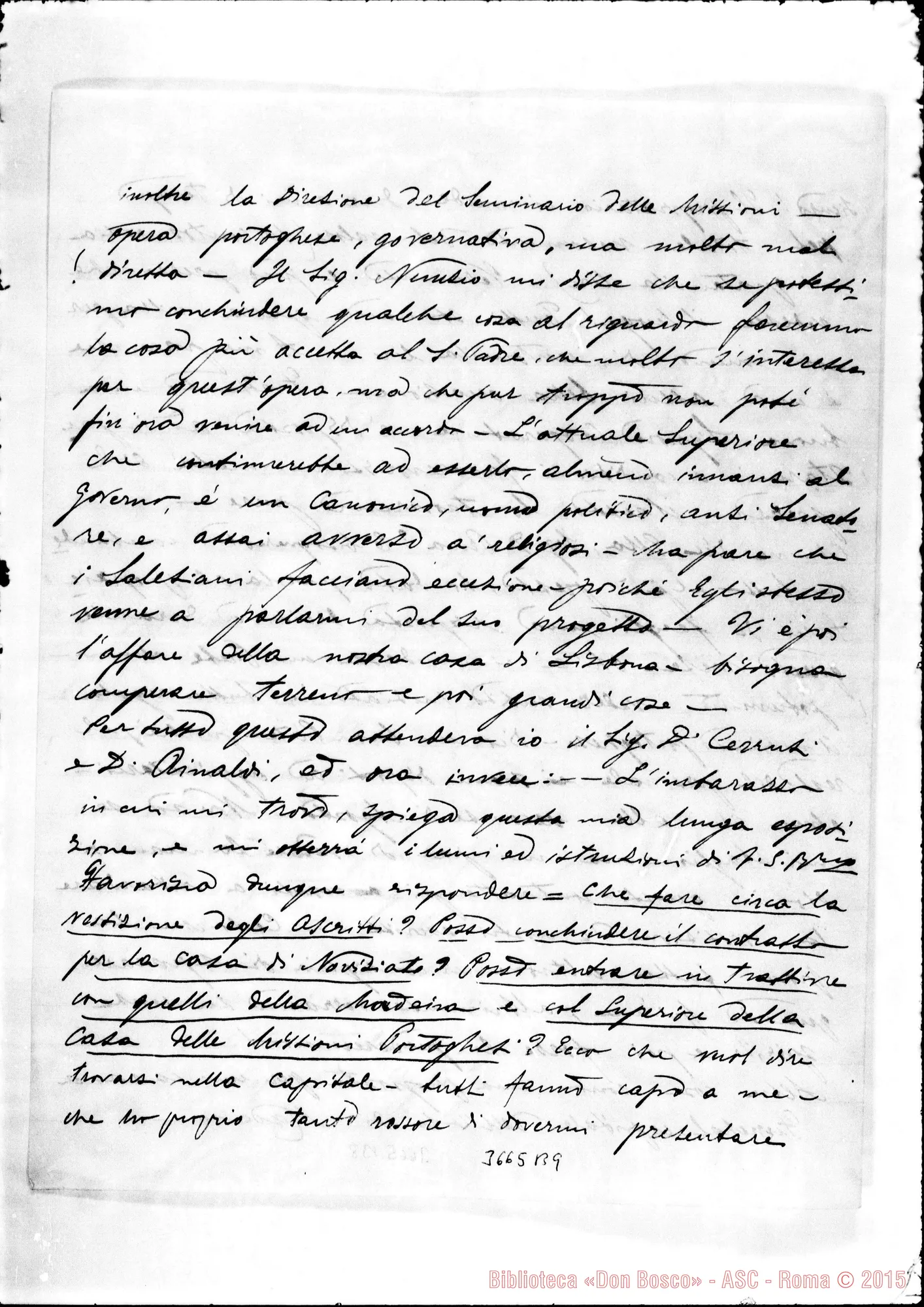 Fotogramma B 9 — Don Cogliolo-Don Rua. Lisbona, 20-02-1897