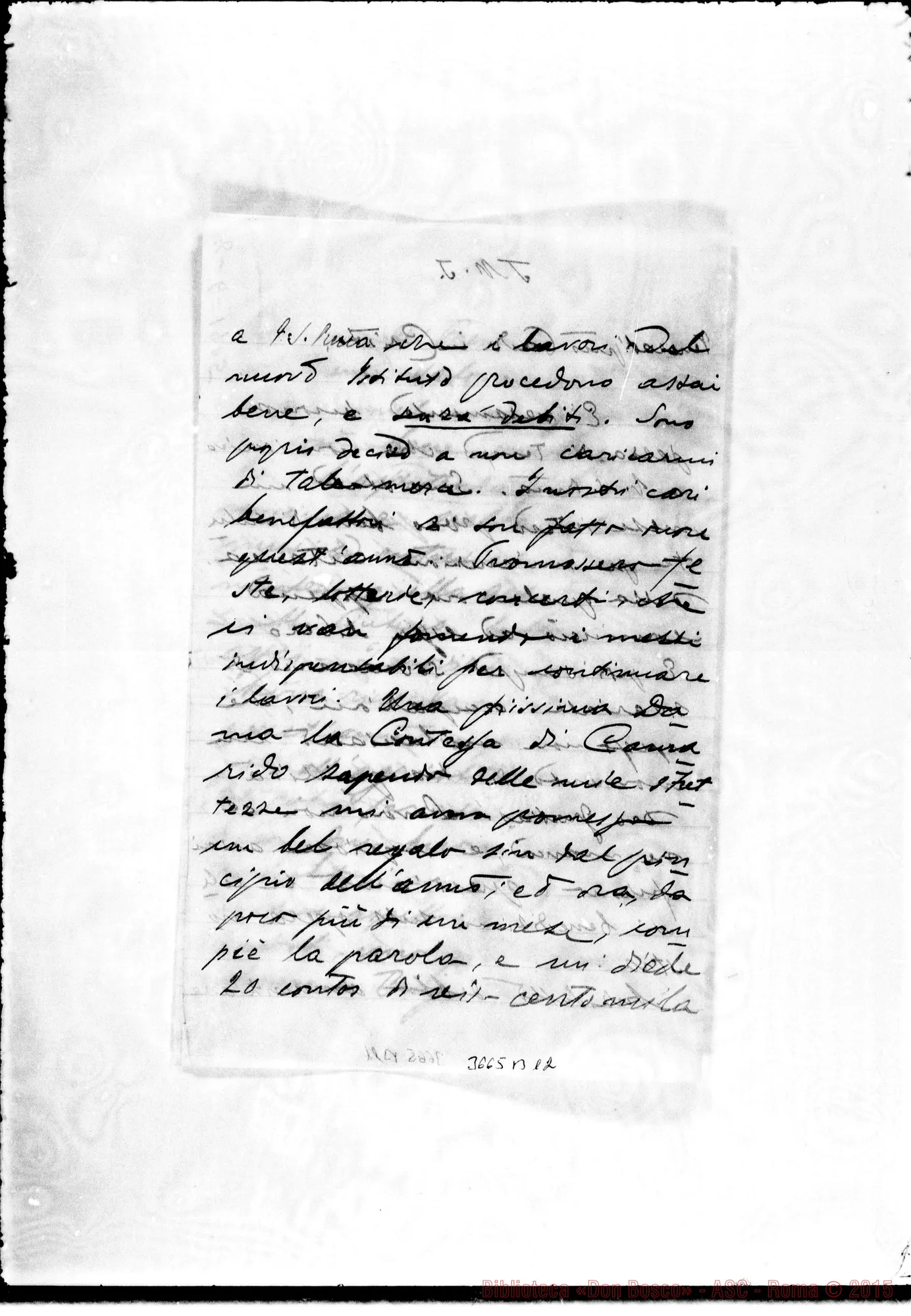 Fotogramma B 12 — Don Cogliolo-Don Rua. Lisbona, 8-06-1903