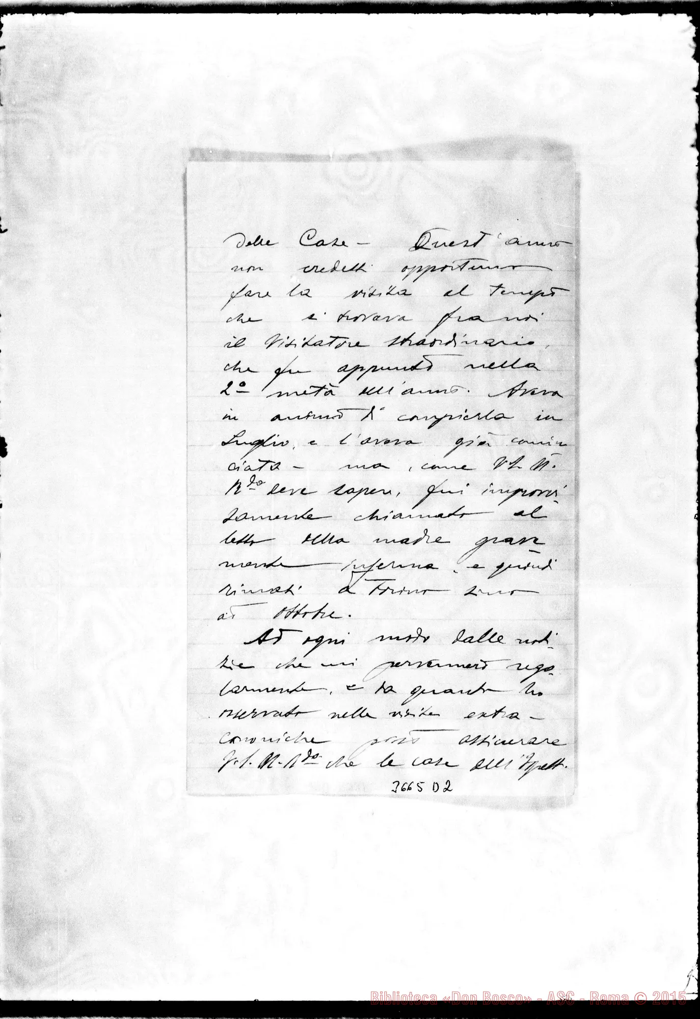 Fotogramma D 2 — Don Cogliolo-Don Rua. Barcelona, 15-11-1908 Autogr. Rua