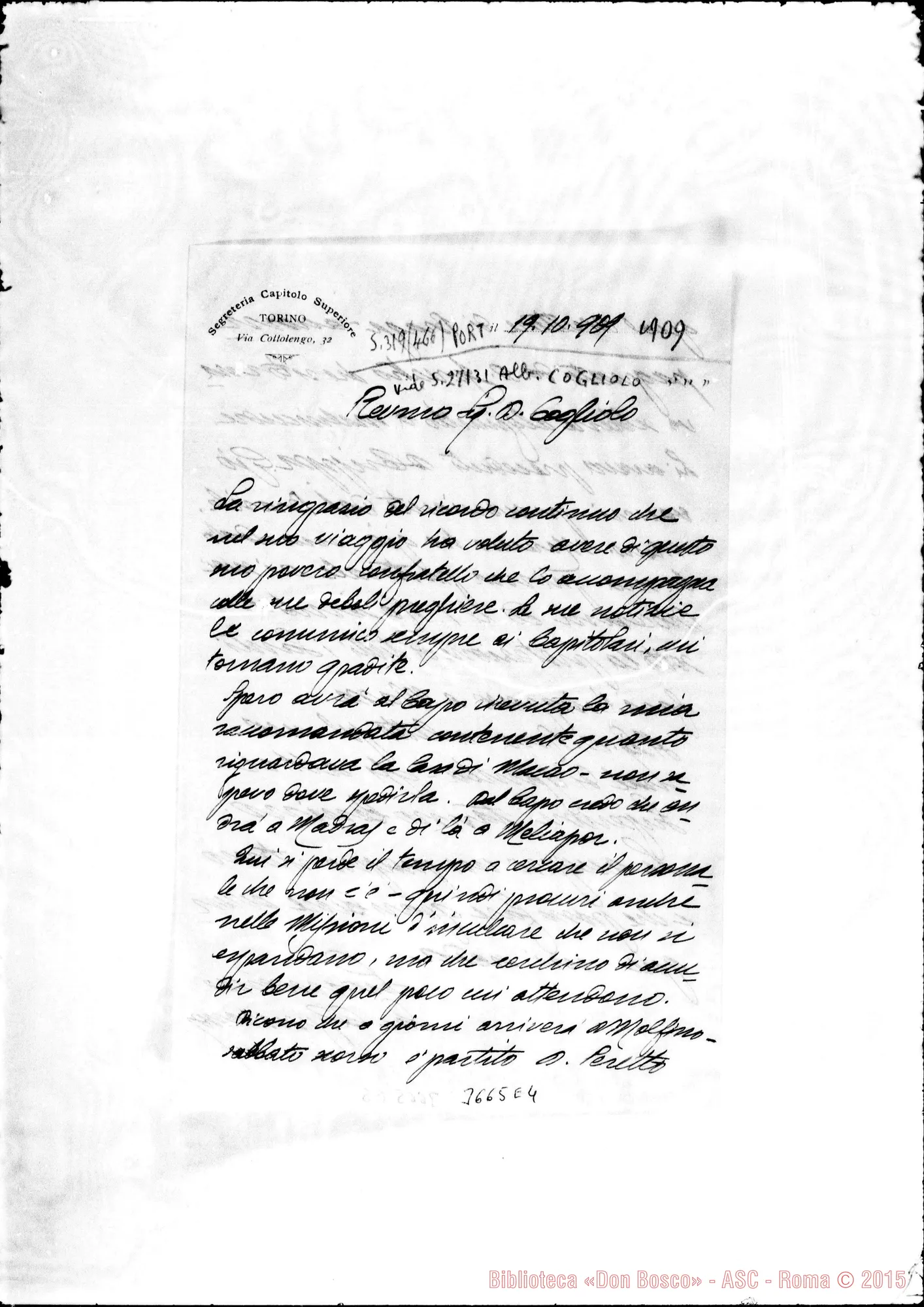 Fotogramma E 4 — Don Gusmano-Don Cogliolo. Torino, 19-10-1909
