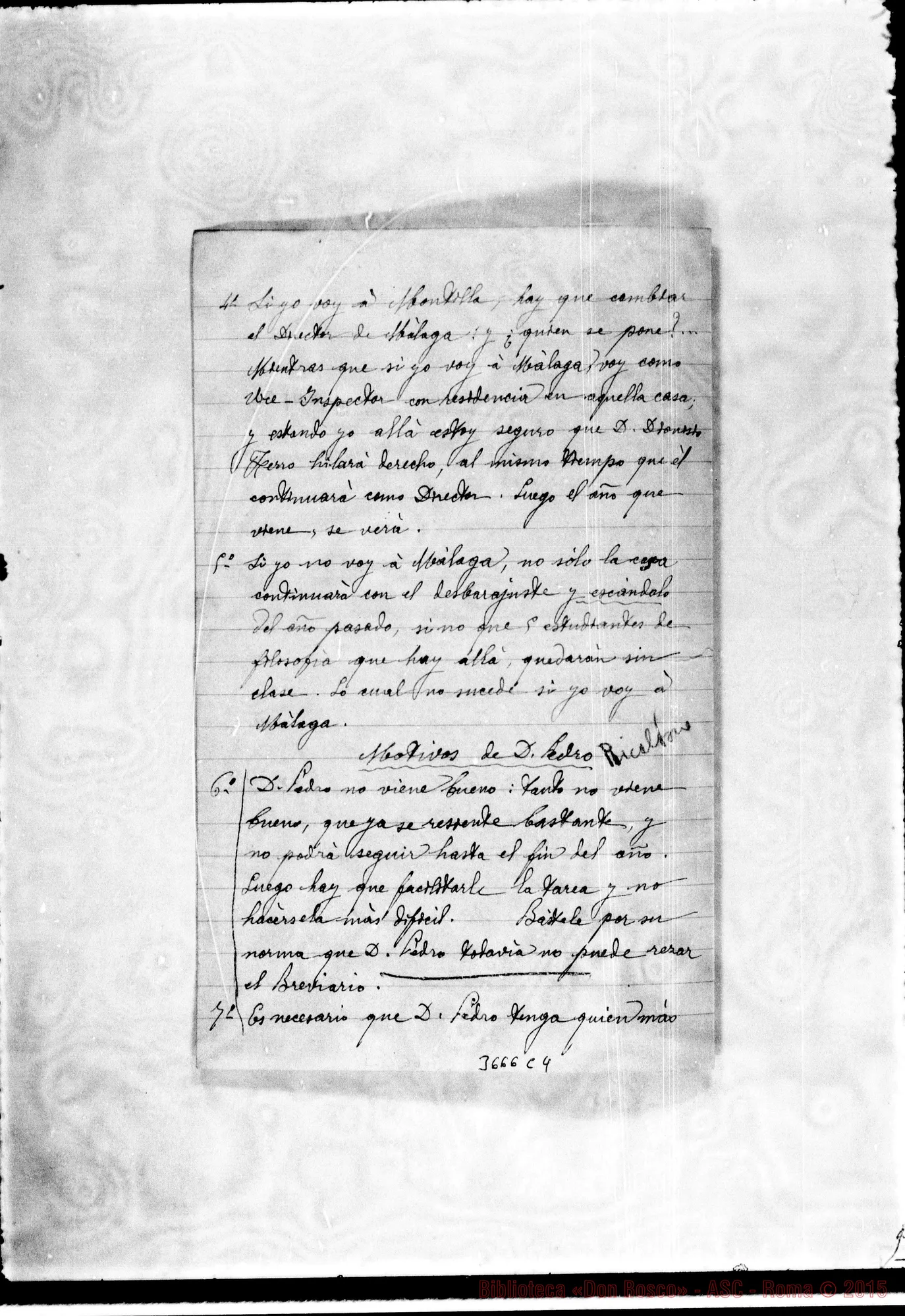 Fotogramma C 4 — Don Fenoglio Francesco-Don Rinaldi. Utrera, 9-10-1909