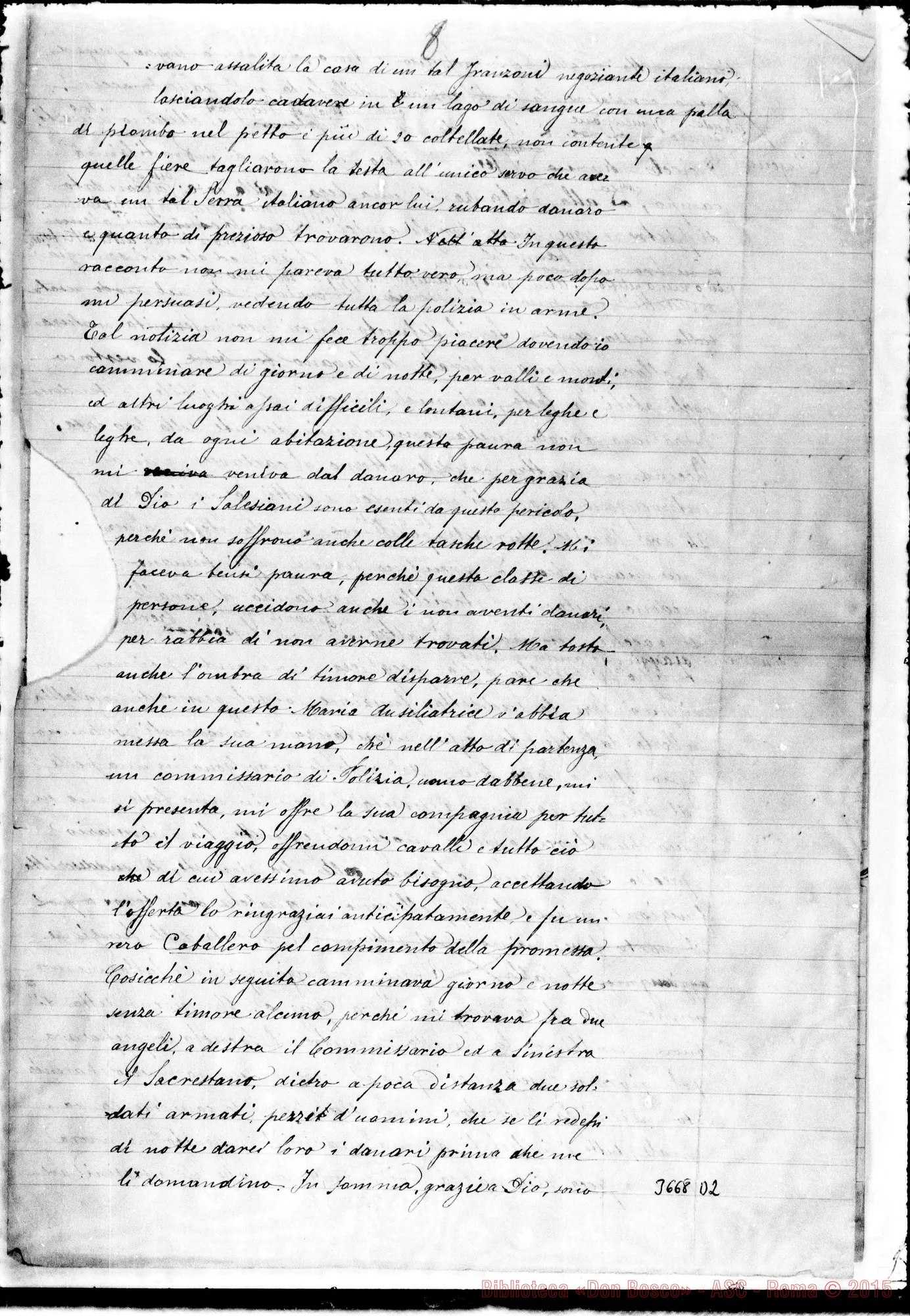 Fotogramma D 2 — Don Scavini Spirito-Don Barberis. Paysandu, 10-05-1883