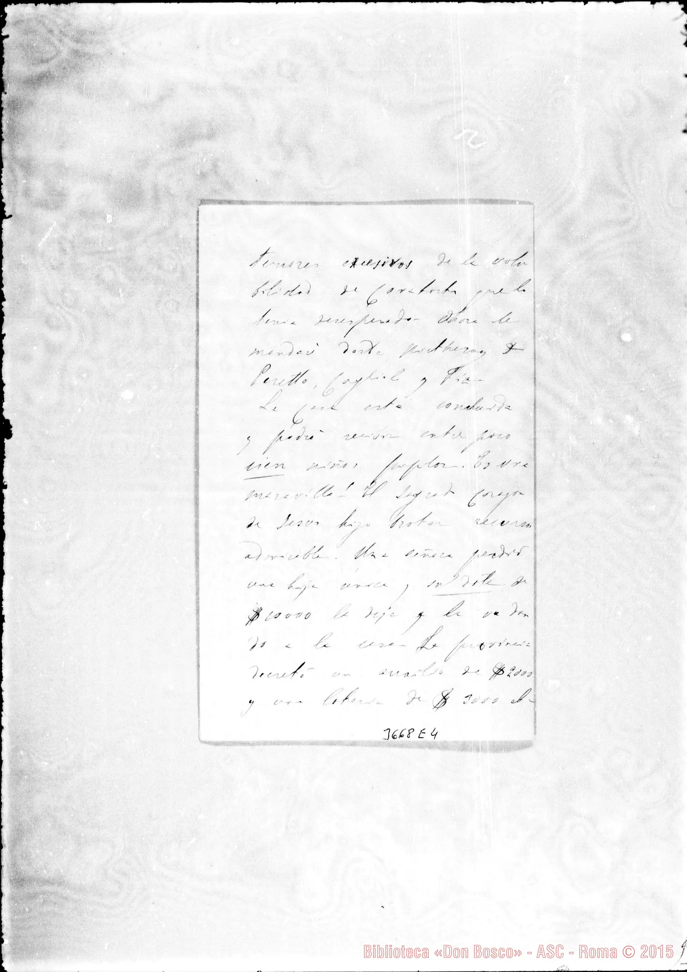 Fotogramma E 4 — Don Lasagna-Monsignor. San Paulo, 11-06-1886