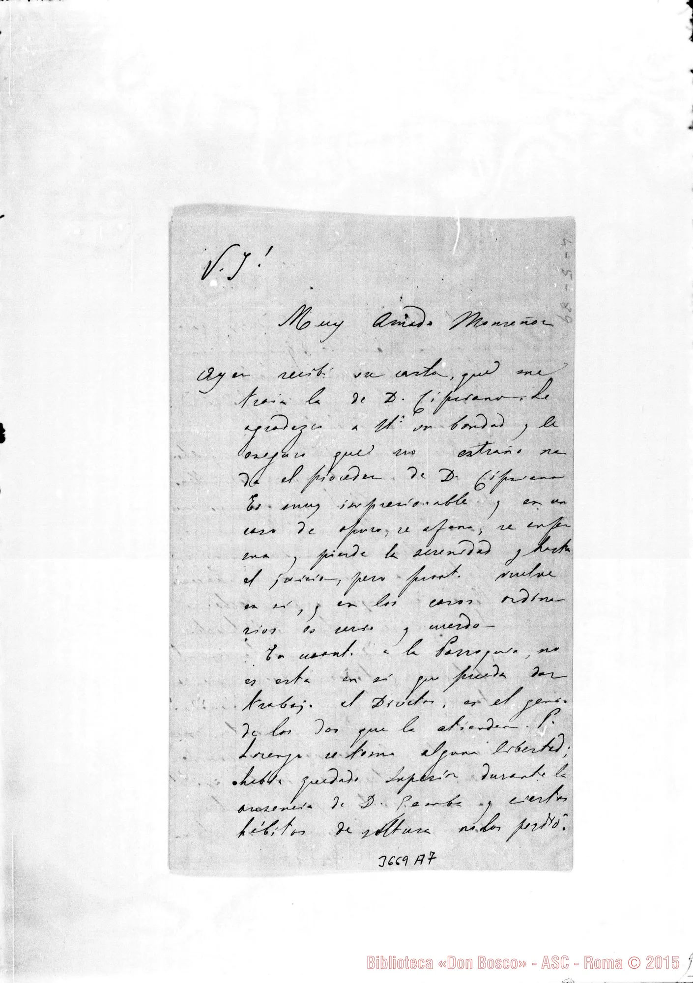 Fotogramma A 7 — Don Lasagna-Monsignor, il 4-05-1889