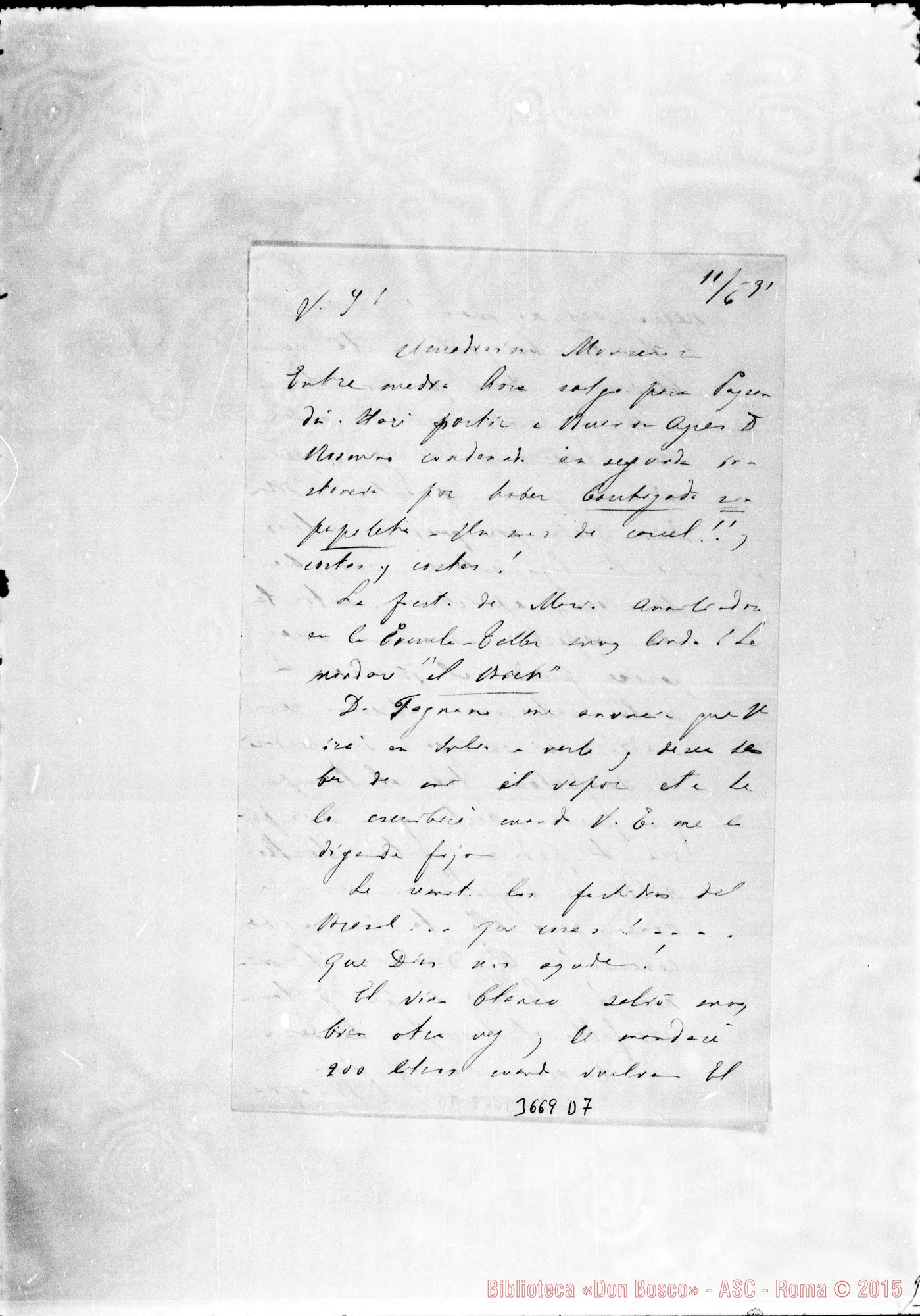 Fotogramma D 7 — Don Lasagna-Monsignor, 1’11-06-1891