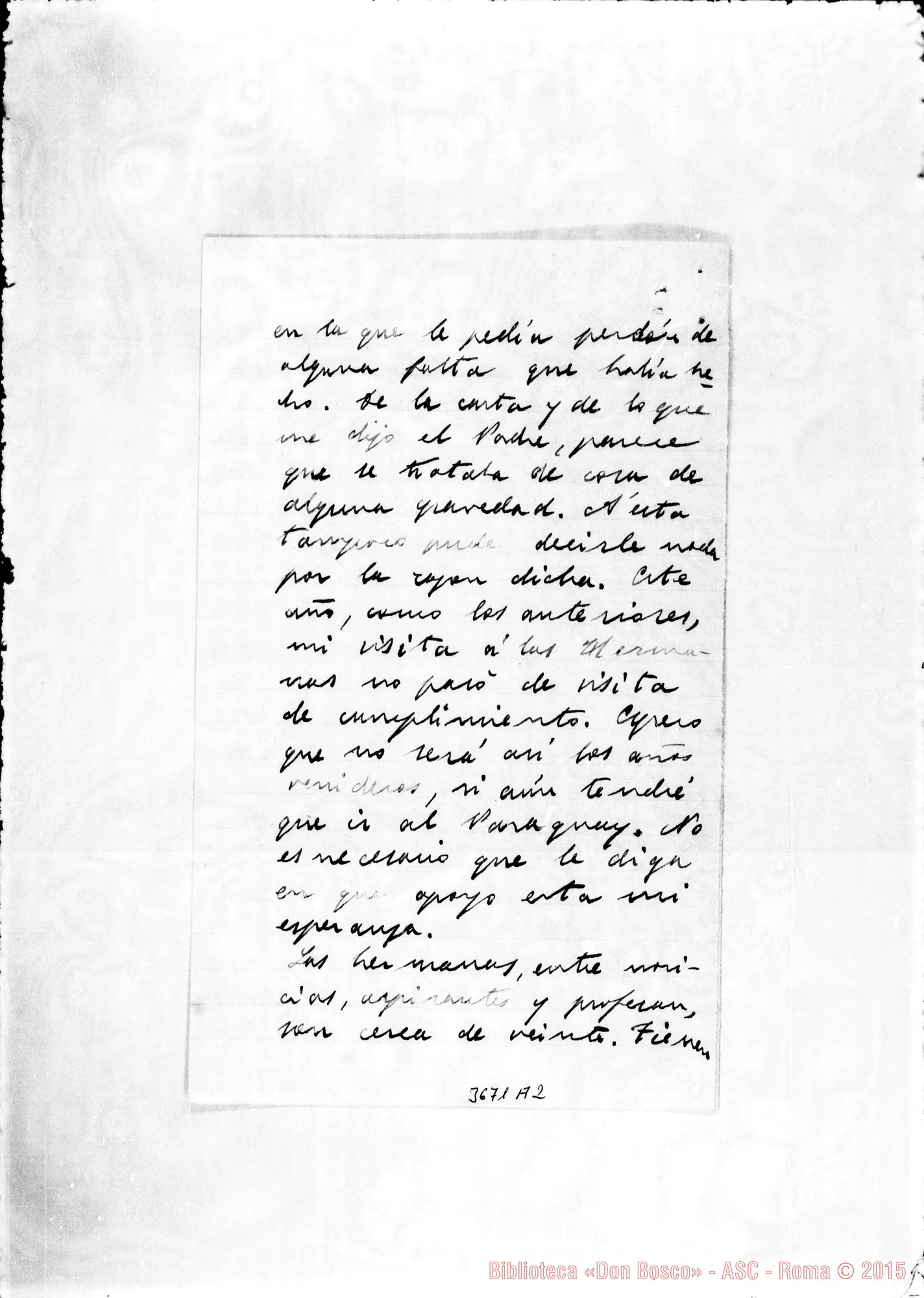 Fotogramma A 2 — Don Gamba-Monsignore. Montevideo, 24-07-1902