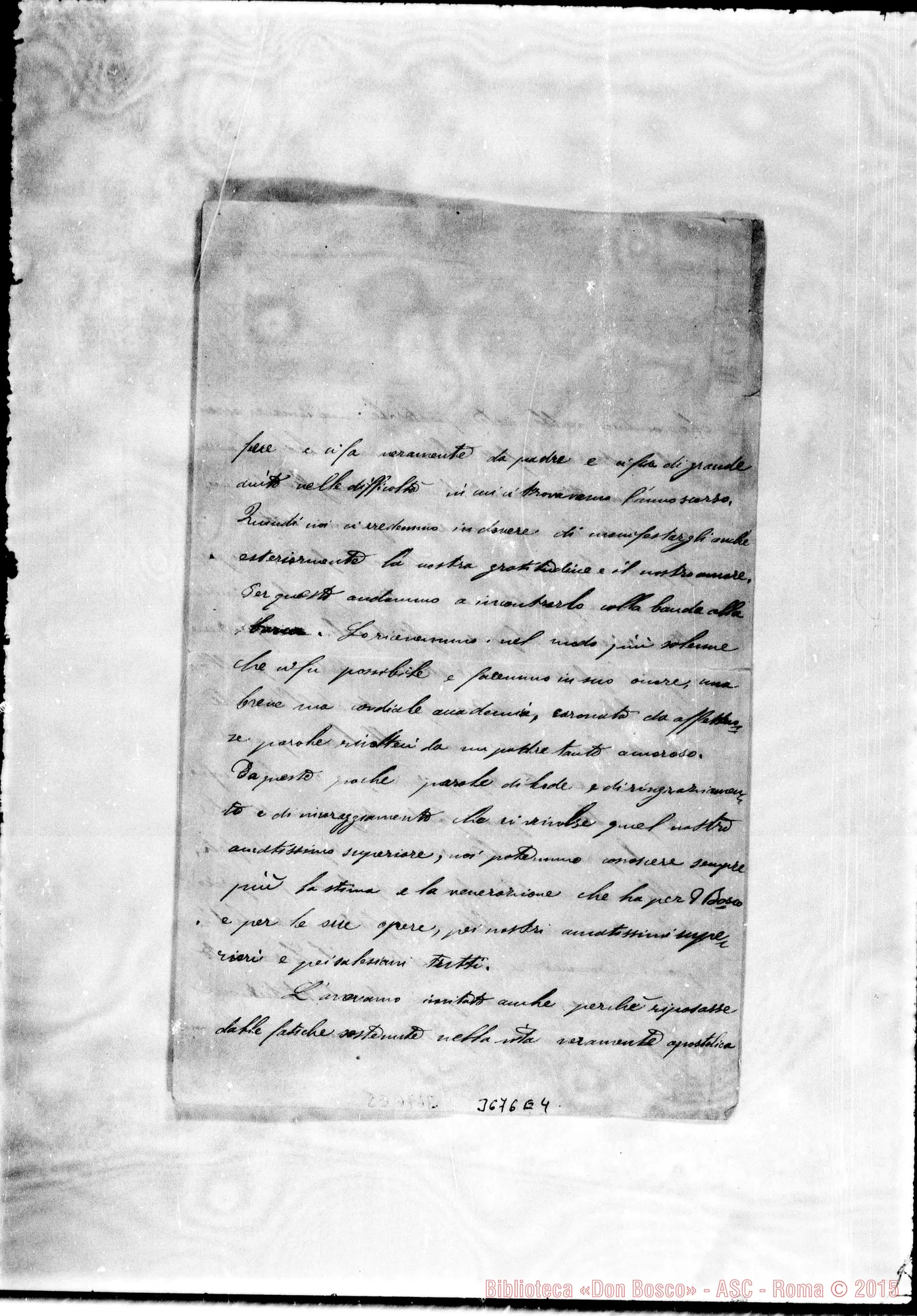 Fotogramma E 4 — Alberti Angelo, SDB Niterói, 8-05-1895 Autogr. Rua