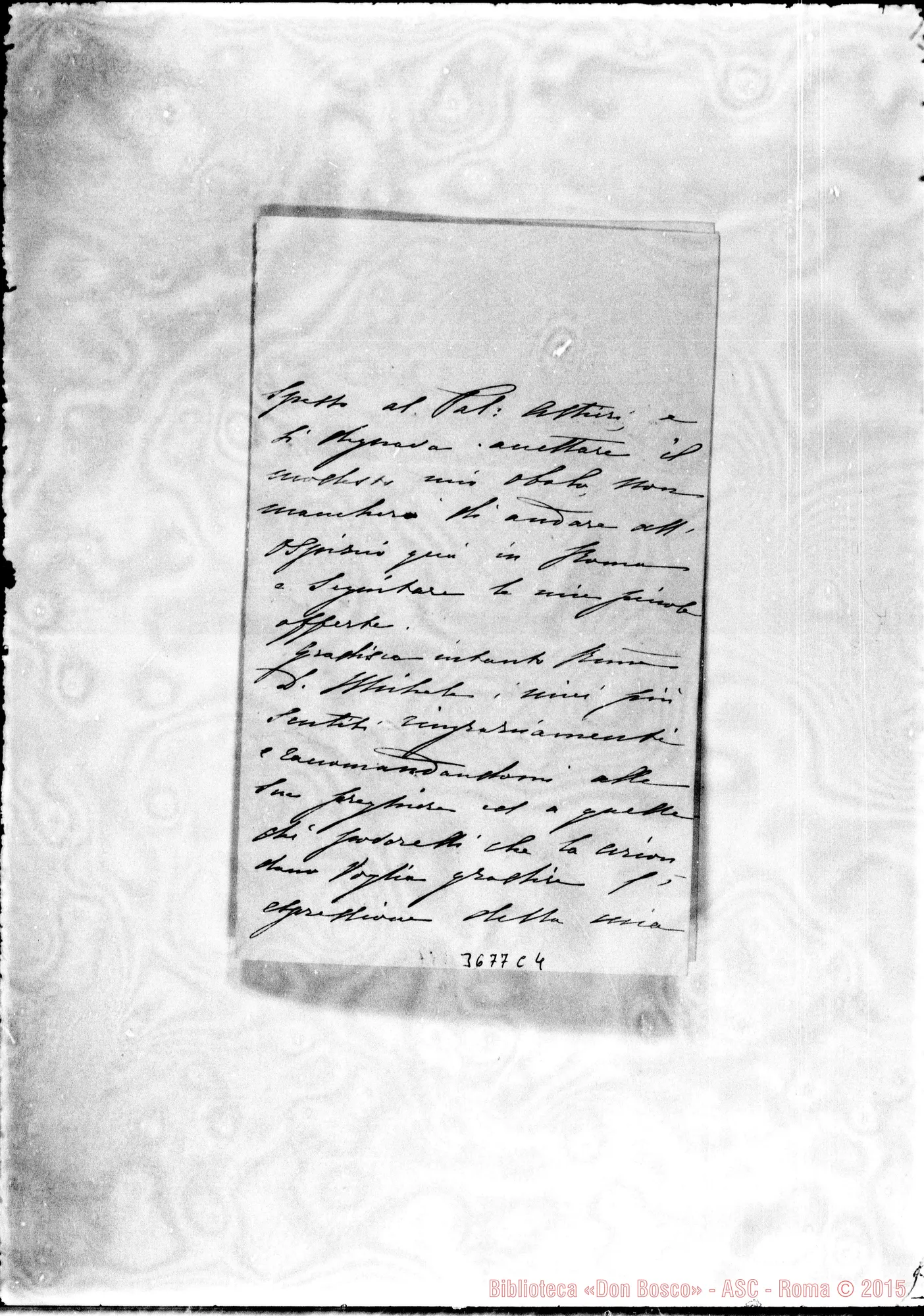 Fotogramma C 4 — Altieri Palazzo A., 9-01-1889 Autogr. Rua