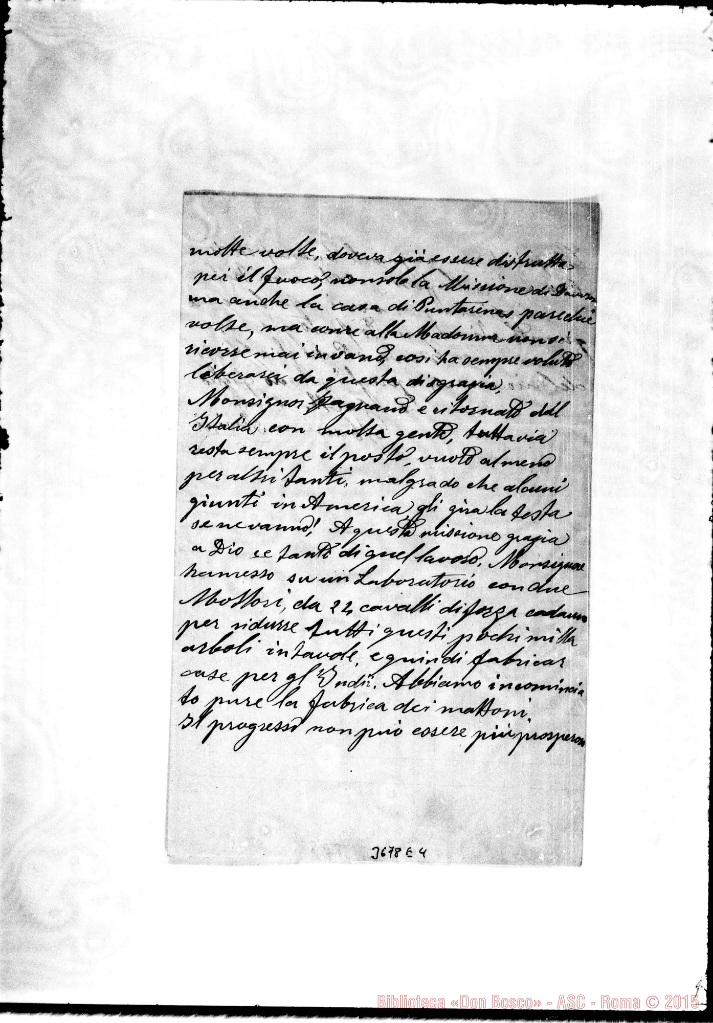 Fotogramma E 4 — « « Dawson, 20-08-1896 Autogr. Rua